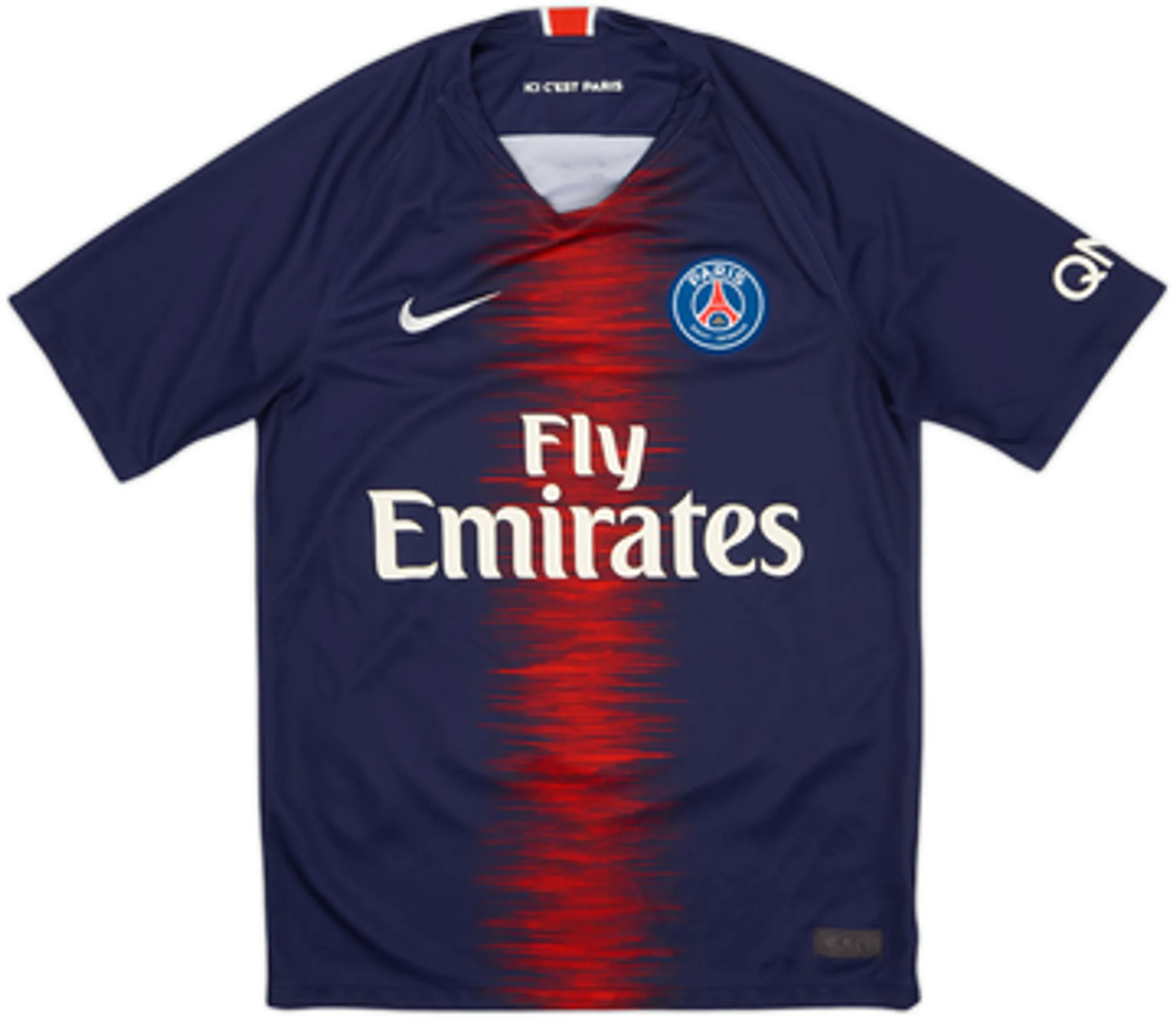 2018-19 Paris Saint-Germain Home Shirt Mbappe #7 - 6/10 - (S)