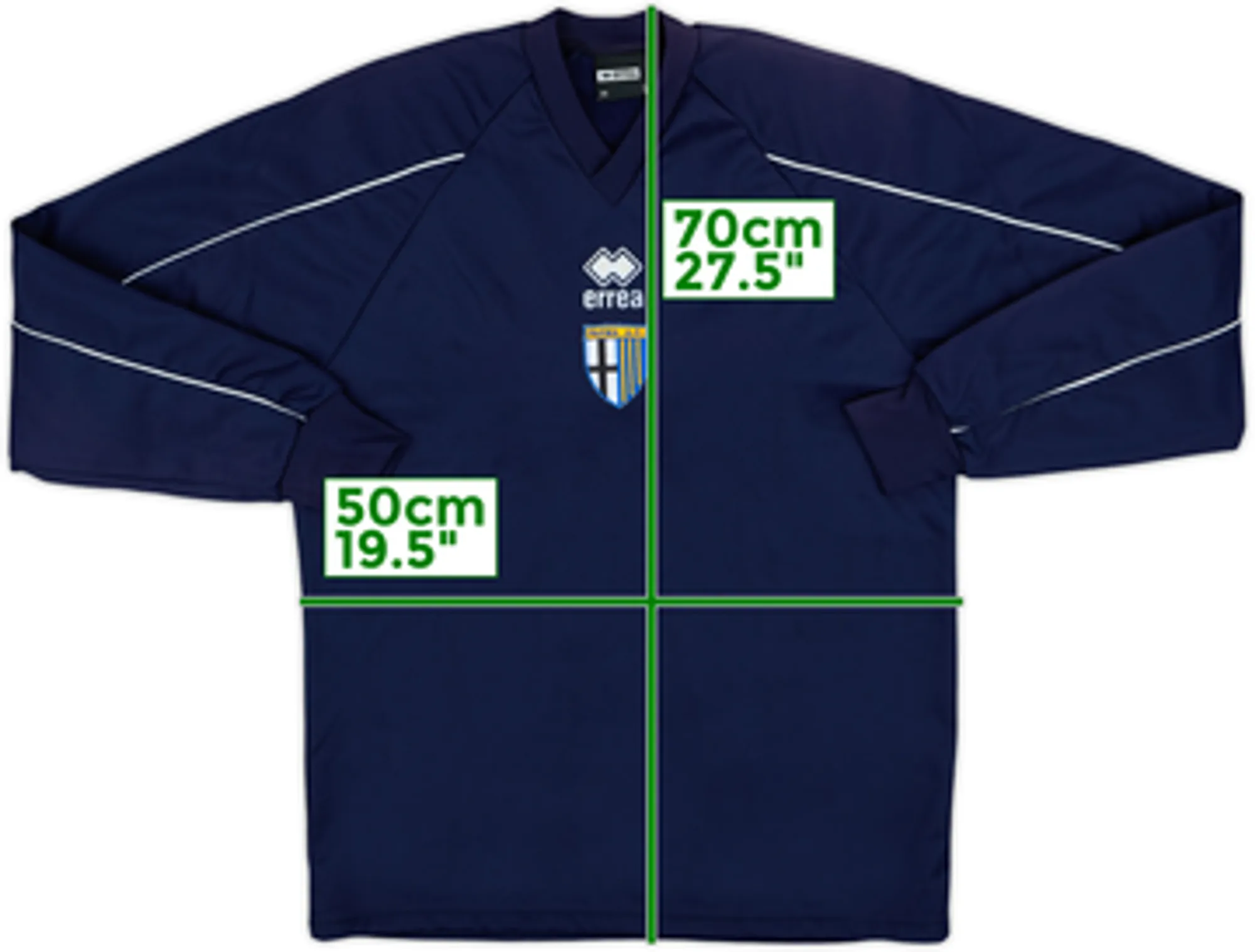 2005-06 Parma Errea Sweat Top - 7/10 - (S)