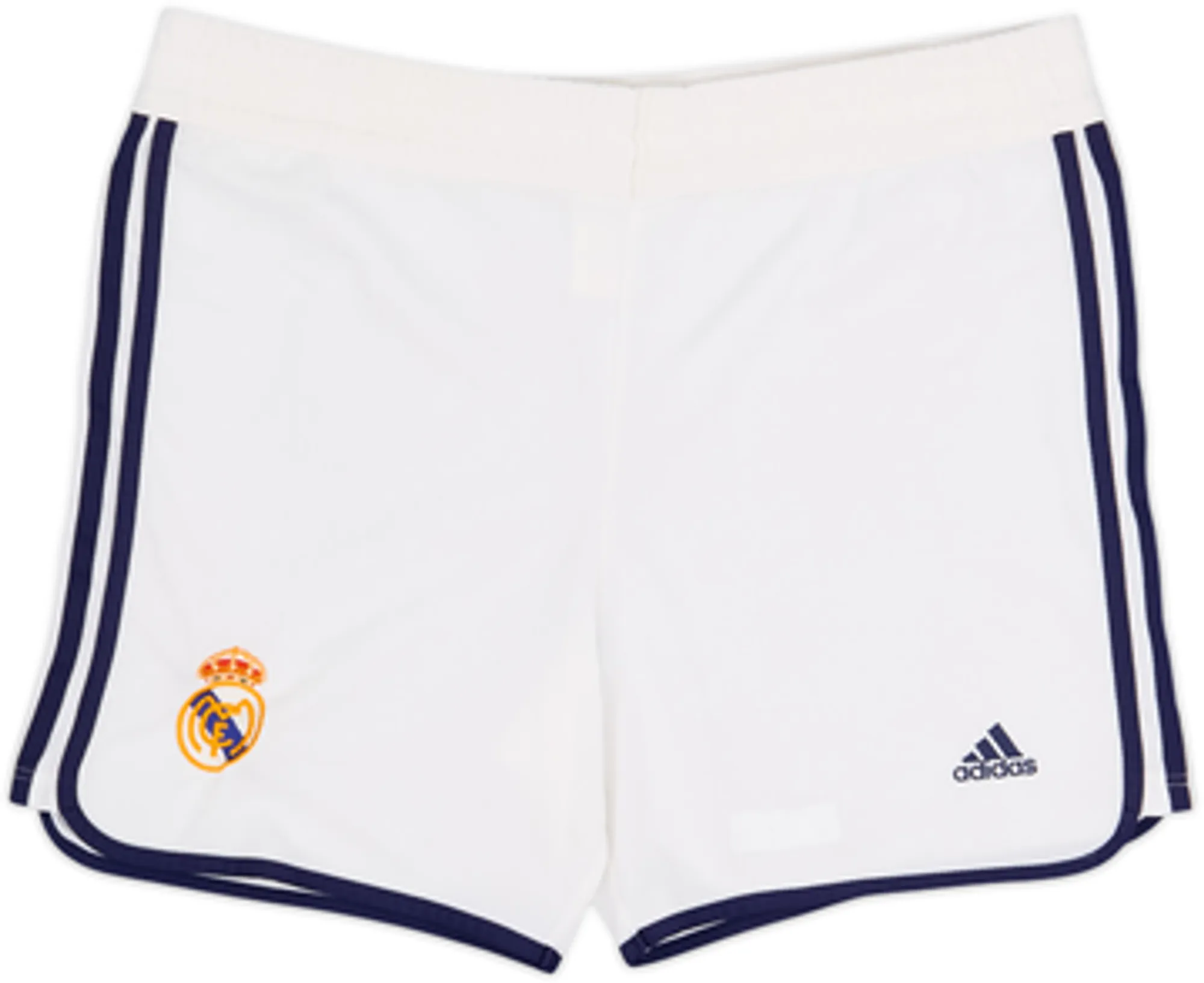 2000-01 Real Madrid Home Shorts - 4/10 - (S)