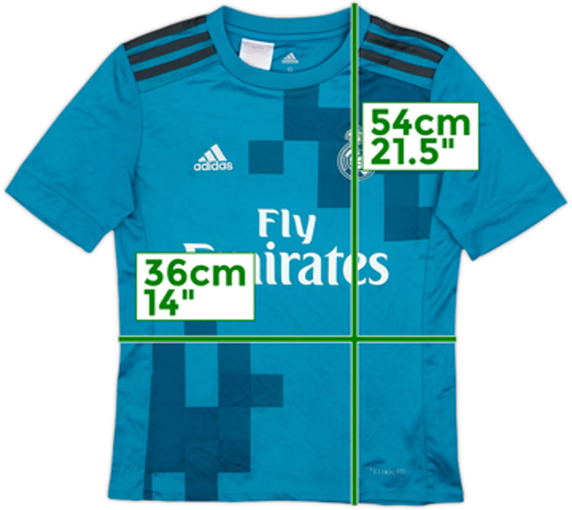 2017-18 Real Madrid Third Shirt - 5/10 - (S.Boys)