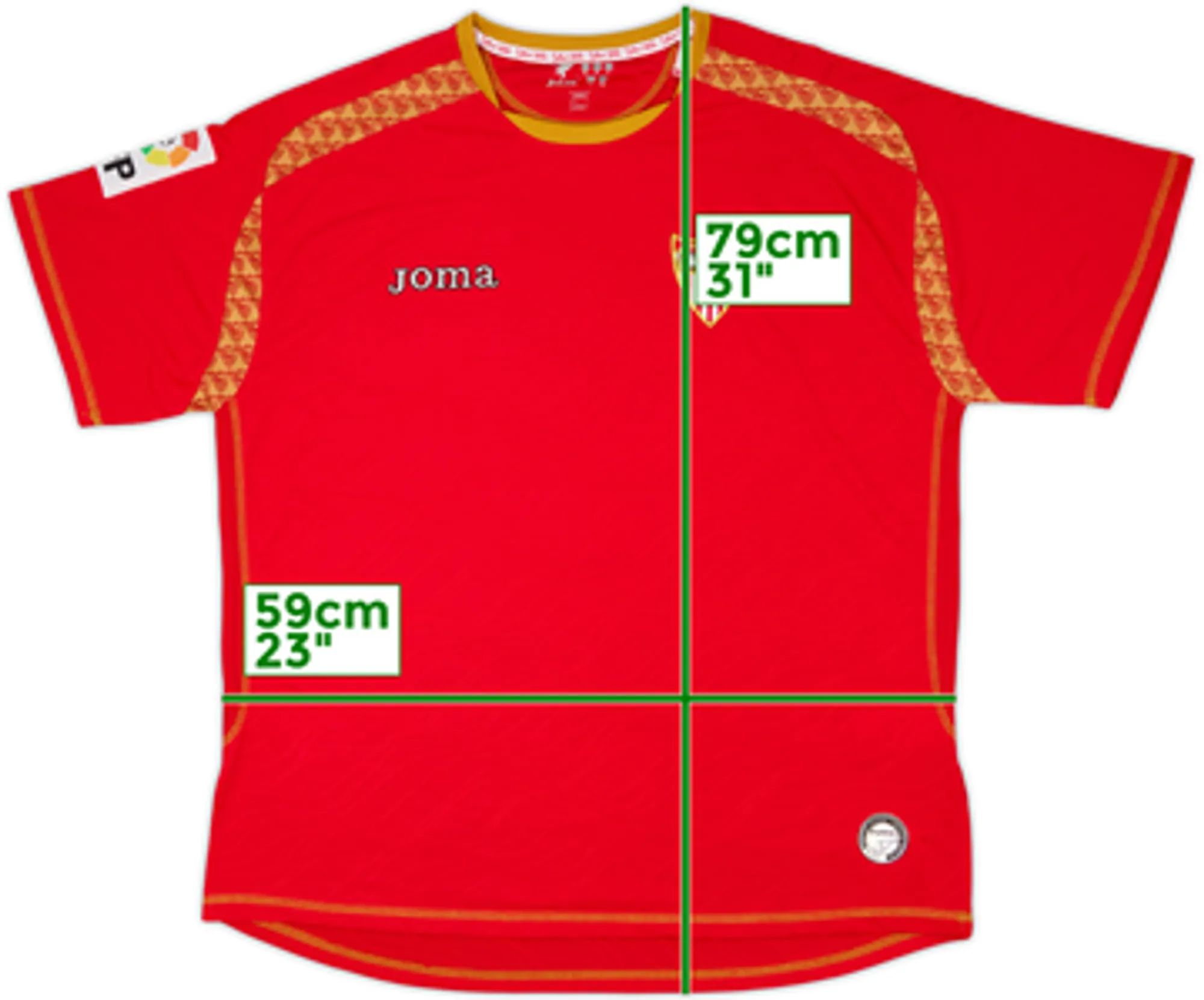 2008-09 Sevilla Away Shirt - 8/10 - (L)