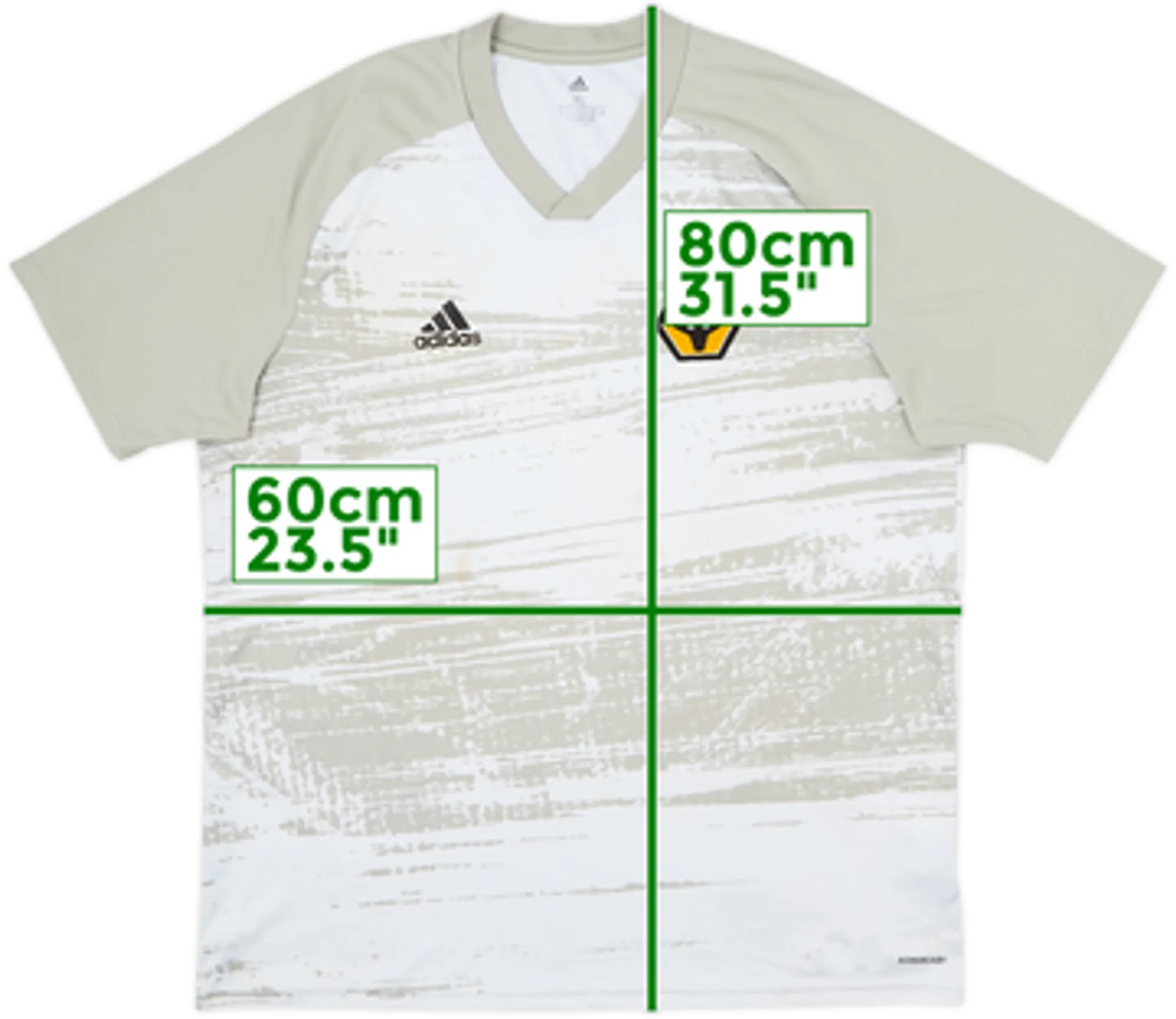 2020-21 Wolves adidas Pre-Match Training Shirt - 7/10 - (XL)