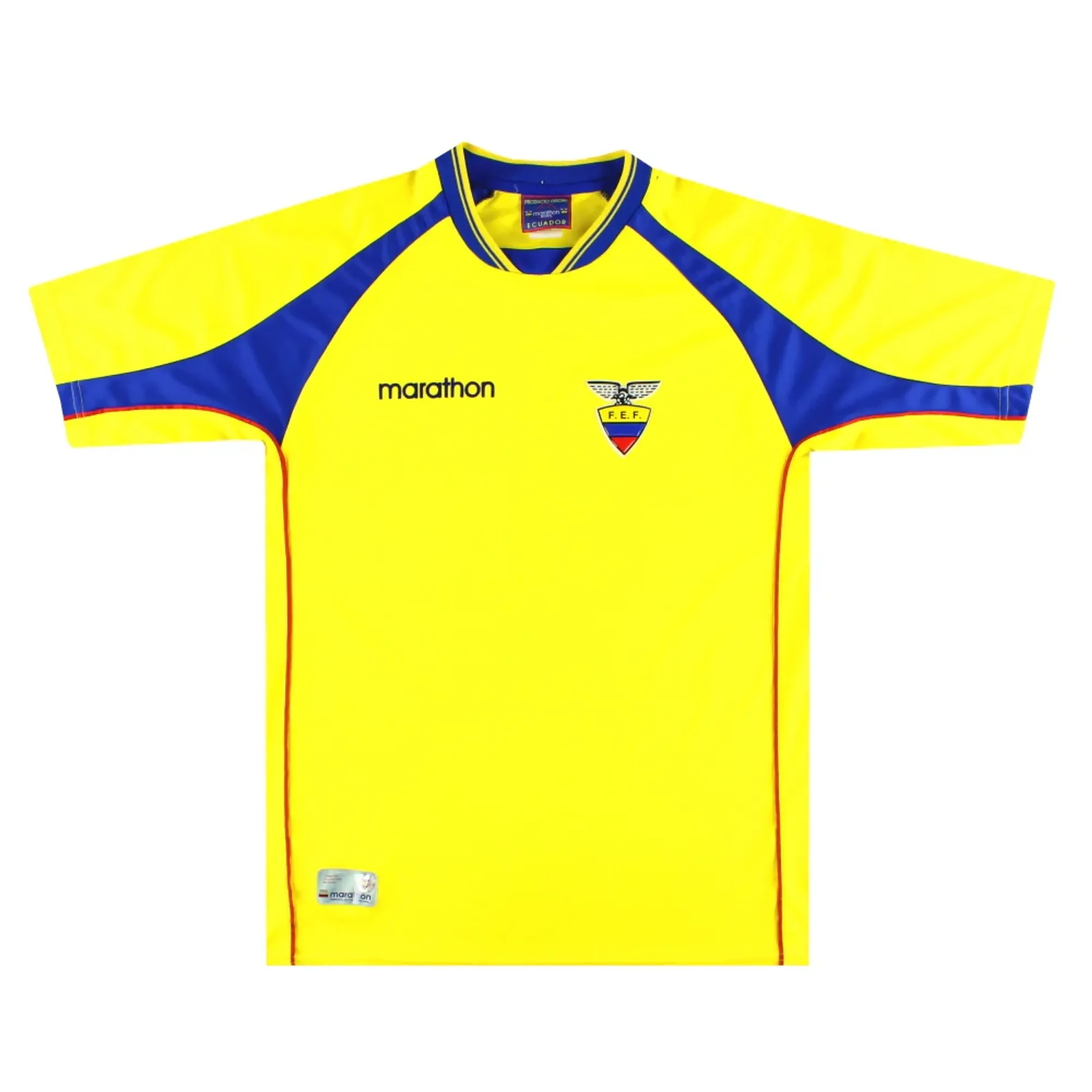 2002-03 Ecuador Marathon Home XL - Ecuador / Excellent 