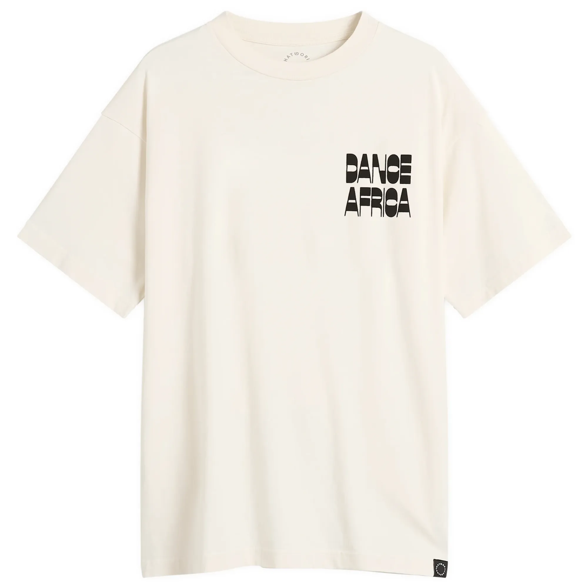 TGB Men's Dance Africa T-Shirt Tofu/White