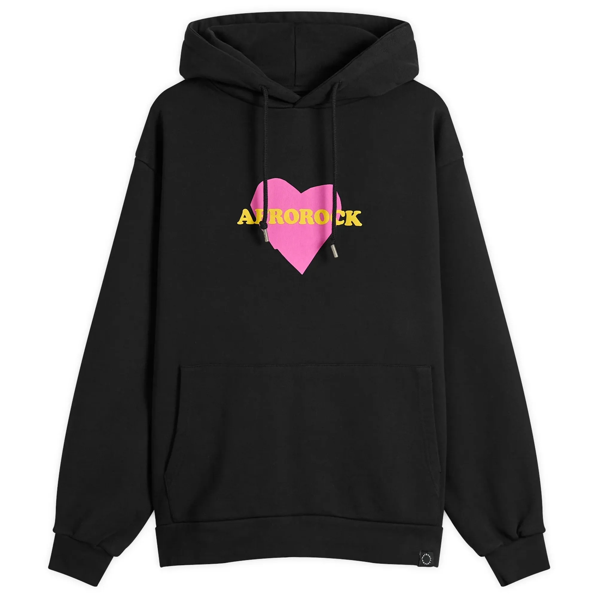 TGB Men's Afro Rock Love Hoodie Black
