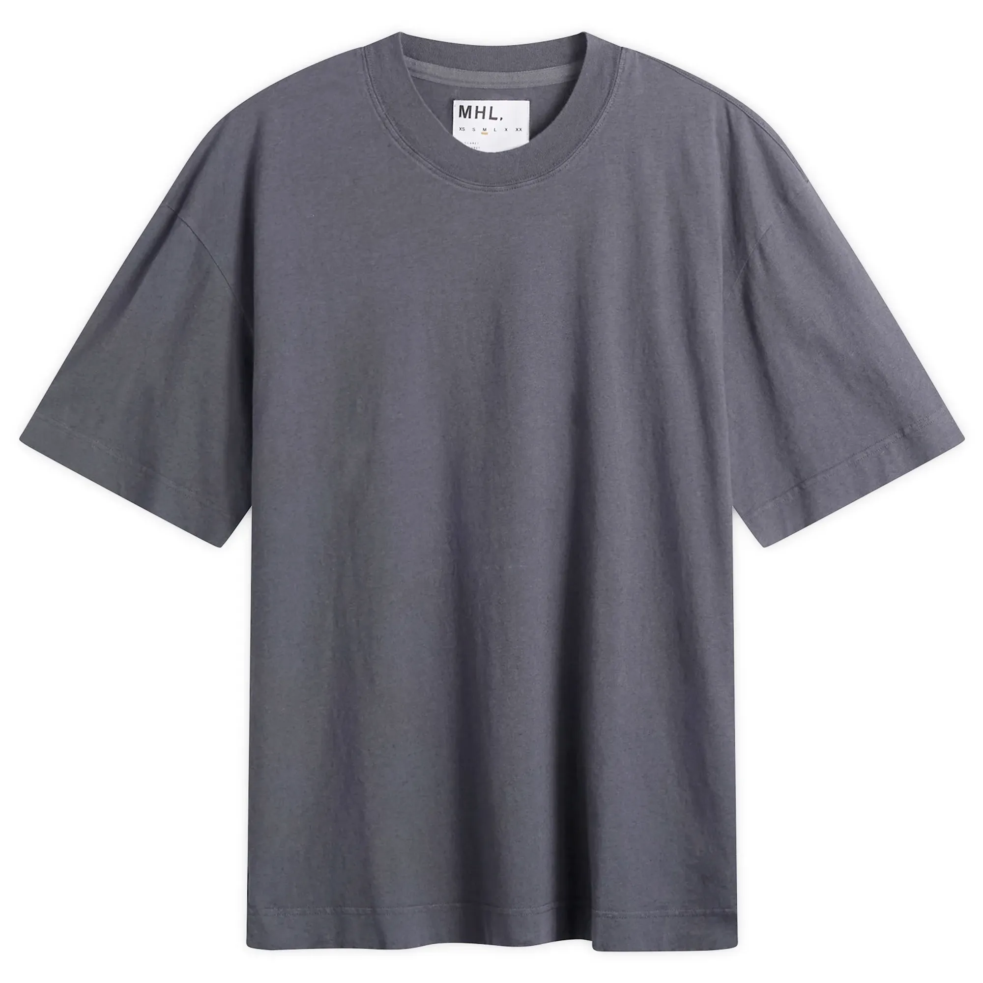 MHL by Margaret Howell Men's Simple T-Shirt Slate Blue