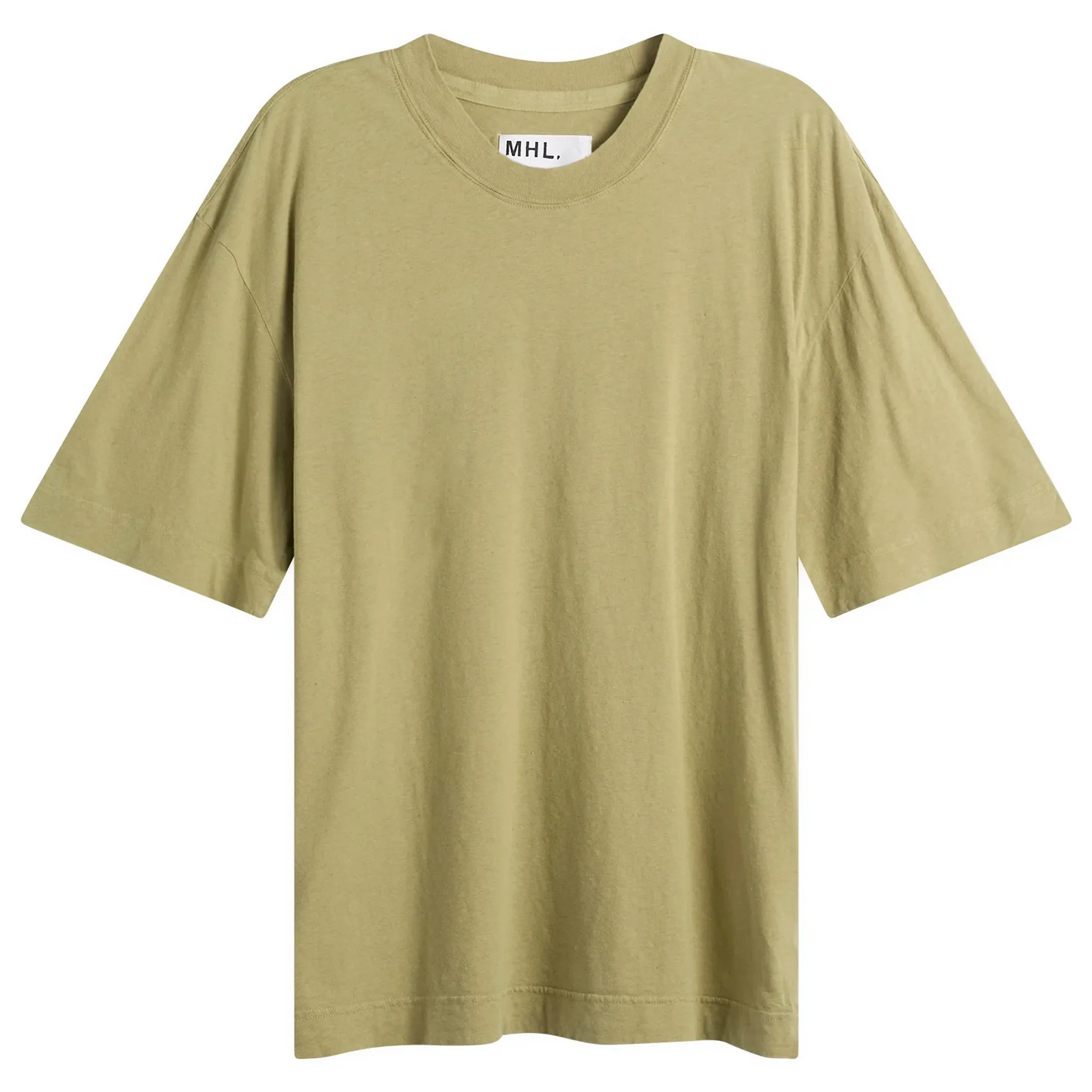 MHL by Margaret Howell Men's Simple T-Shirt Pale Green