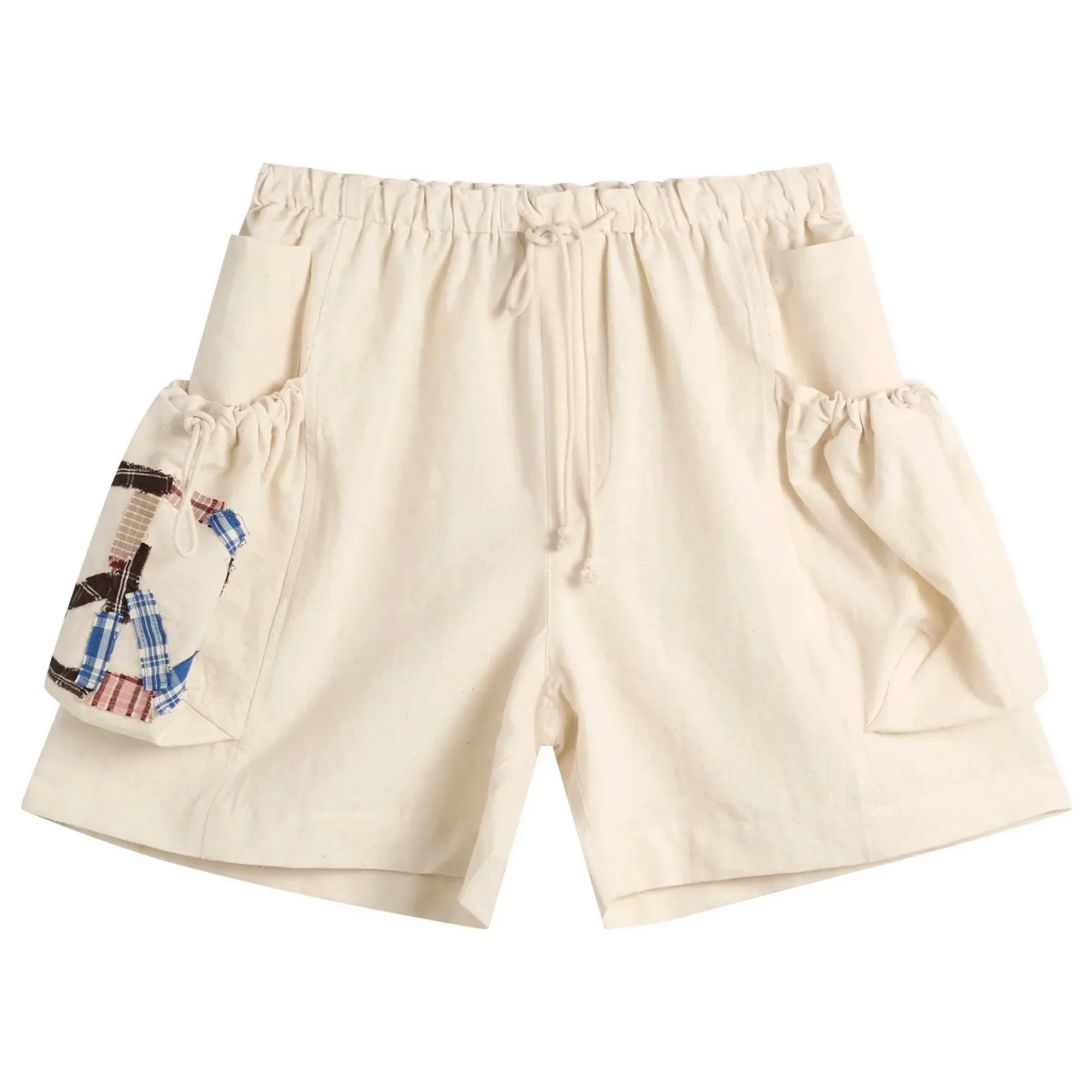 Story mfg. Women's Salt Shorts Peace Patchwork