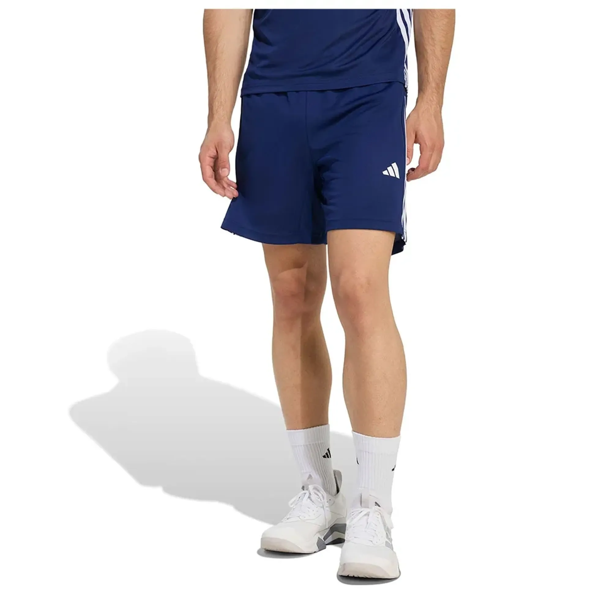 Adidas Workout Essentials Base 3 Stripes Pique 7´´ Shorts