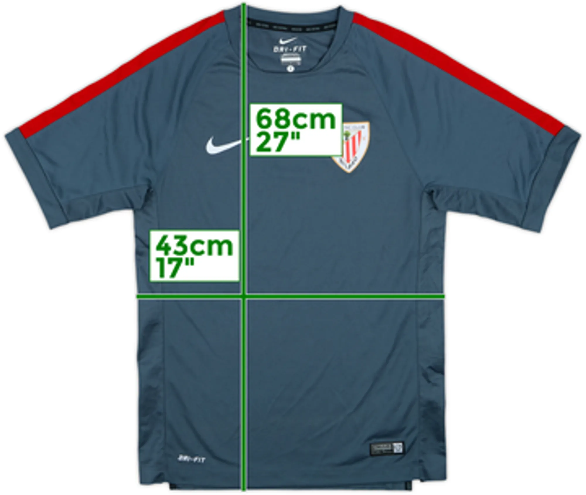 2014-15 Athletic Bilbao Nike Training Shirt - 10/10 - (S)