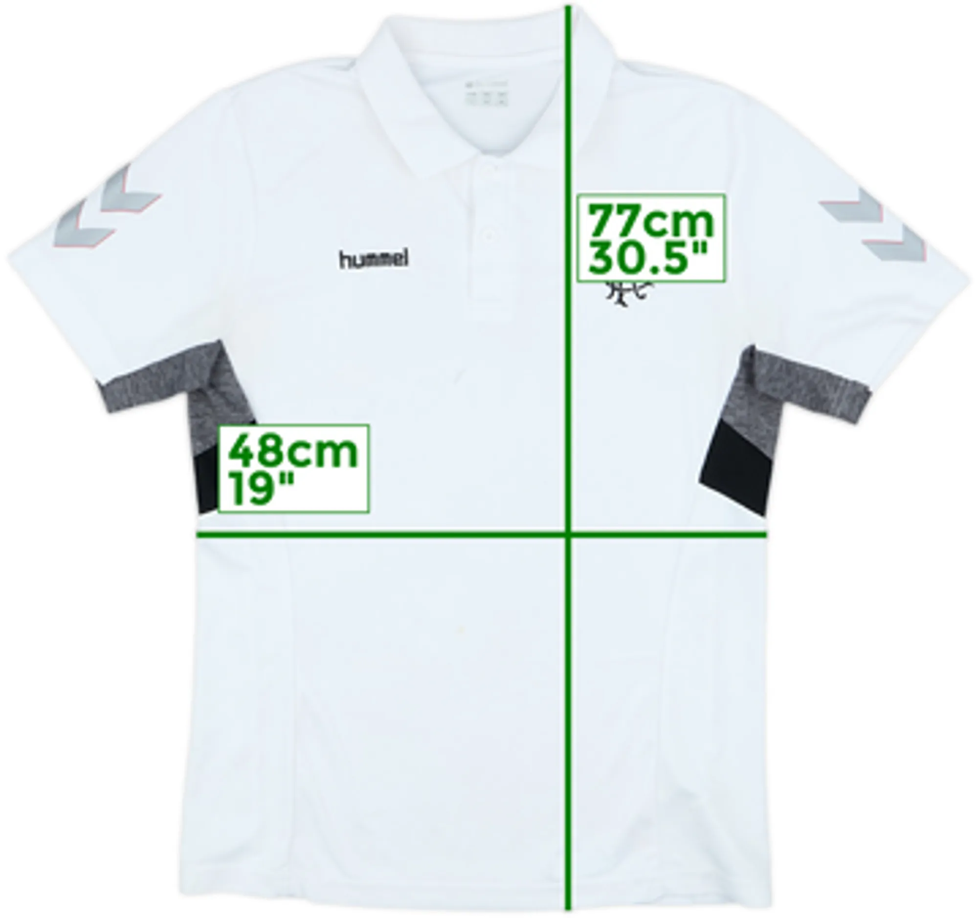 2018-19 Rangers Hummel Training Polo Shirt - 6/10 - (L)