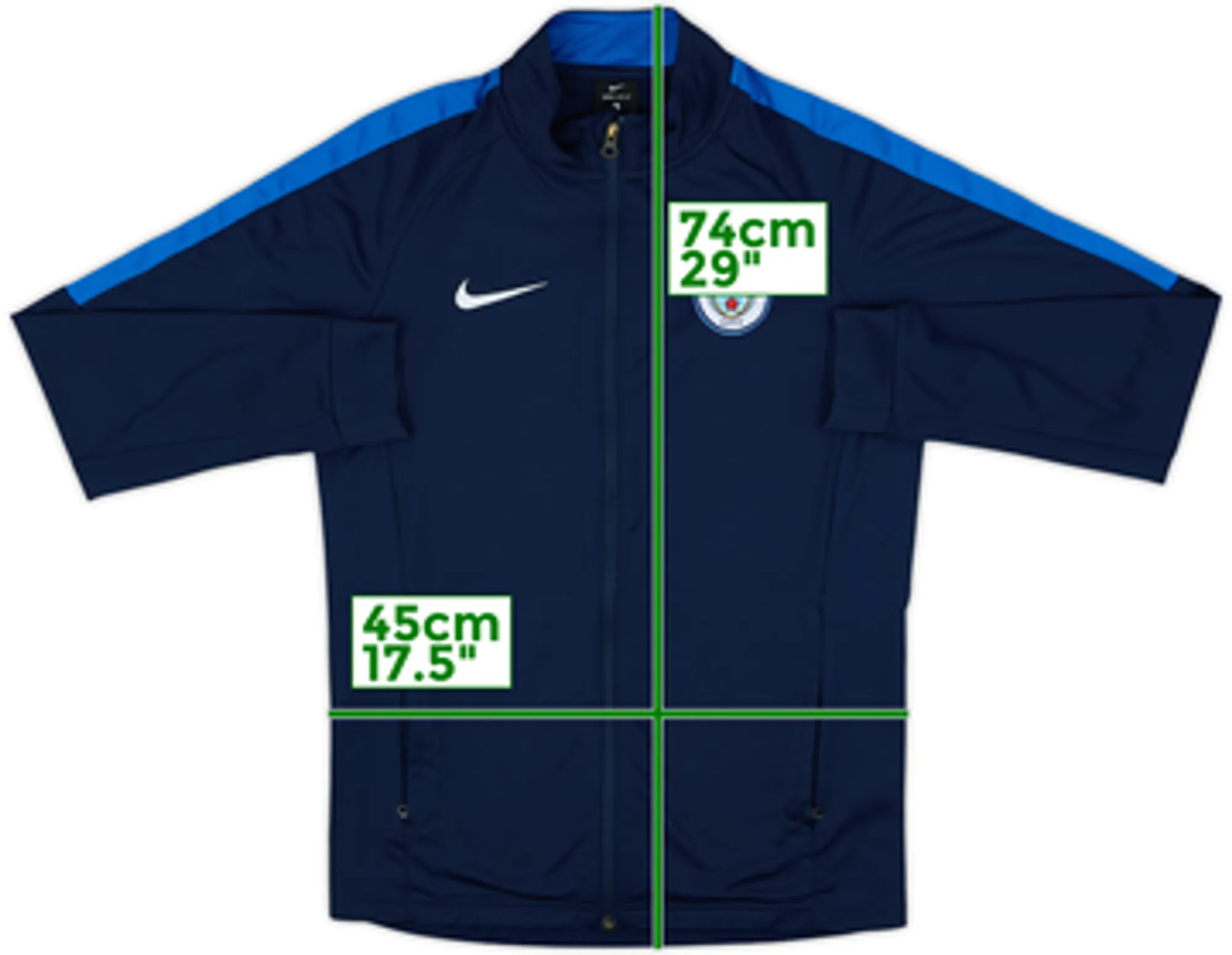 2018-19 Nike Track Jacket (Manchester City) - 8/10 - (S)