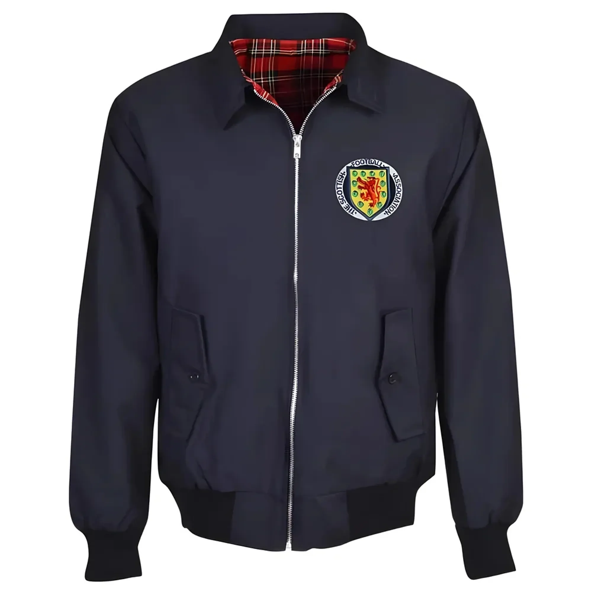 Scotland 1970s Navy Harrington Jacket