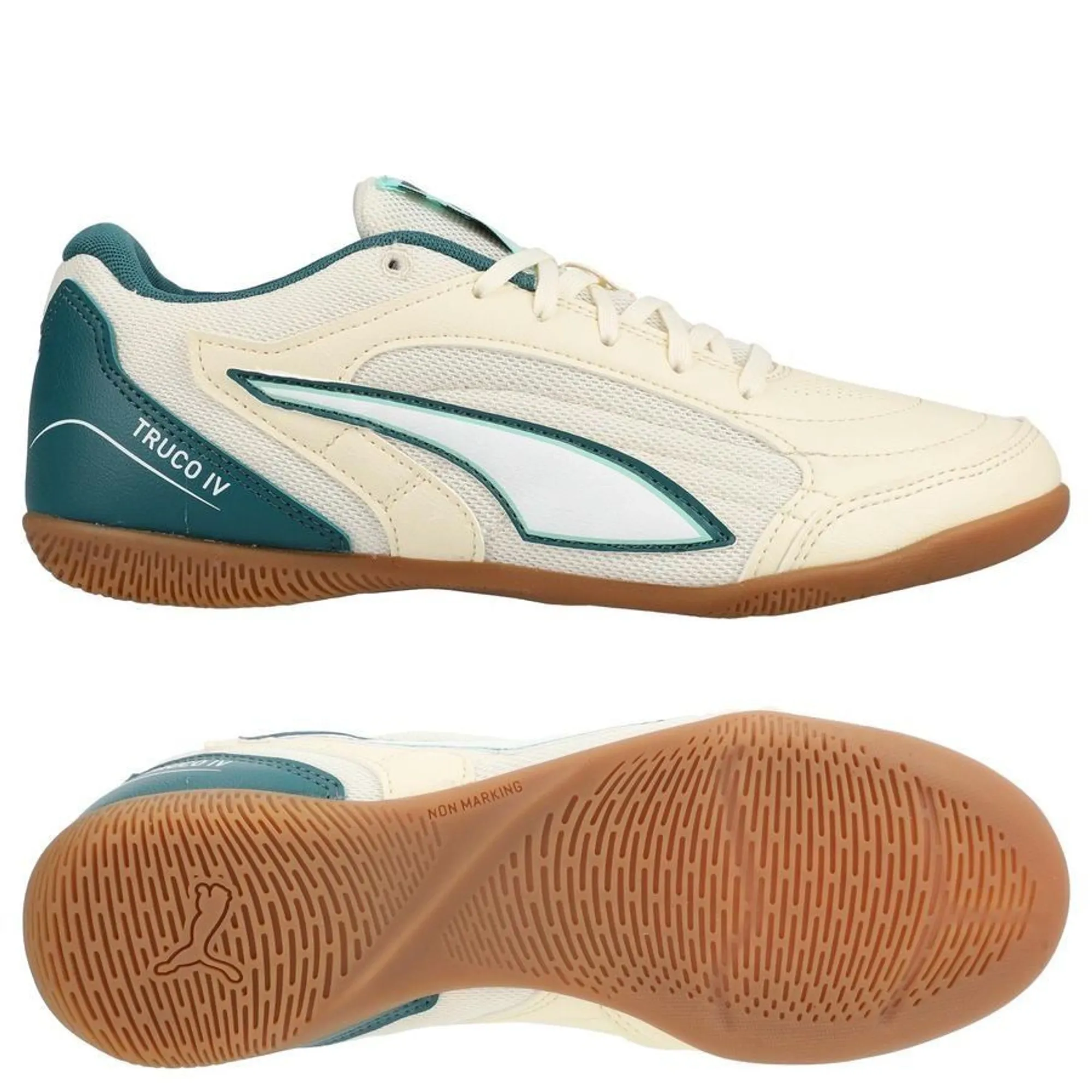Puma Truco Iv It - Sugared Almond/Emerald Ice/Puma Black Kids - ['Green', 'White']