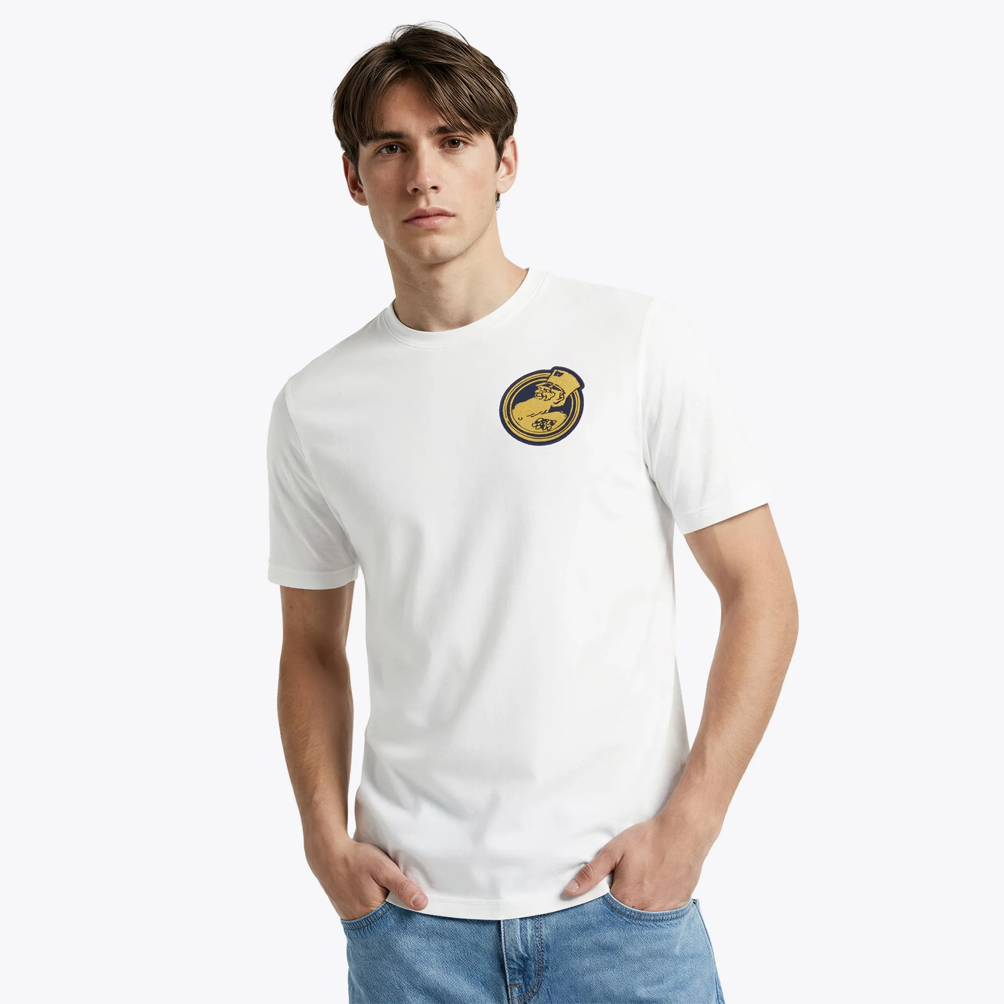 Chelsea Pensioners Ringer T-Shirt - White
