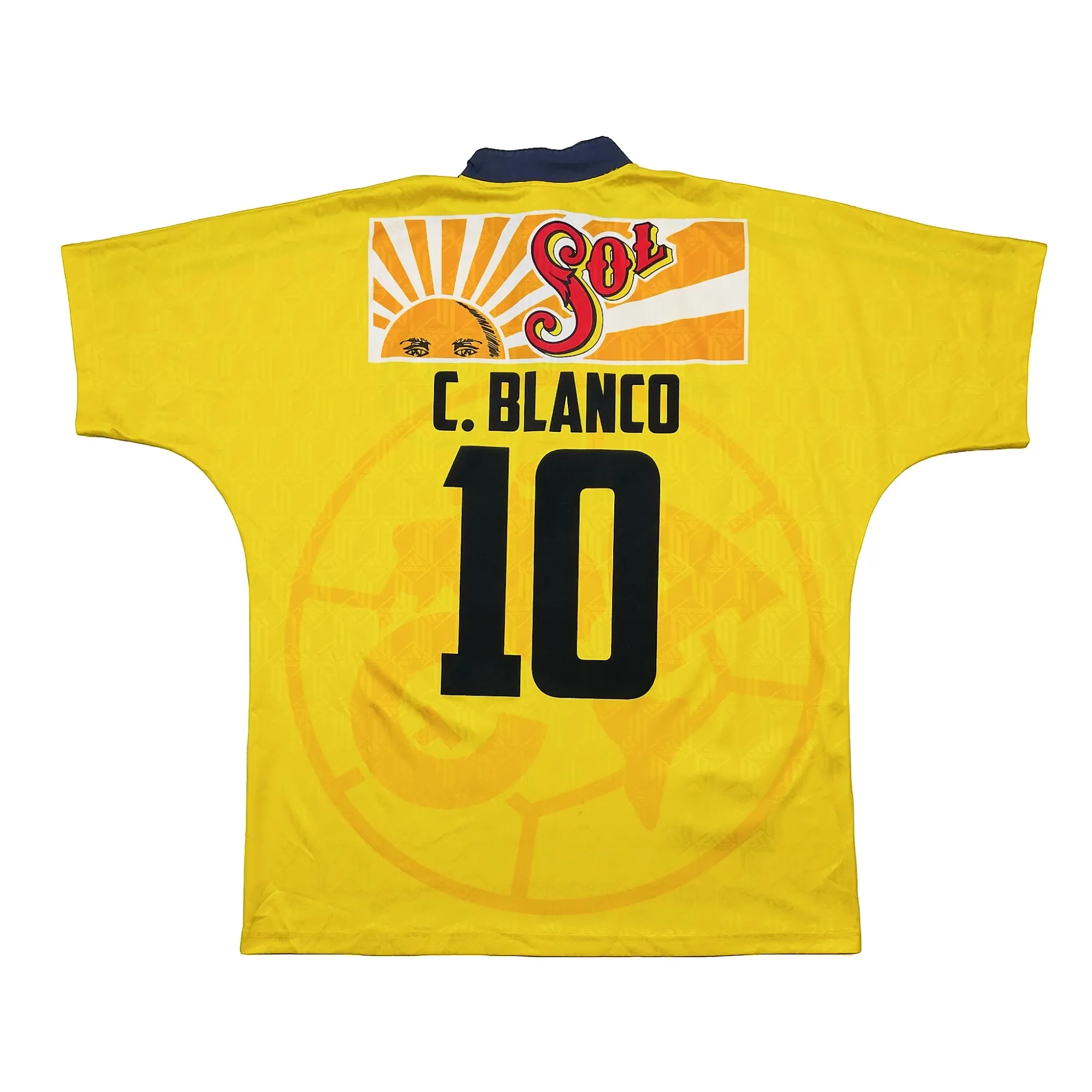 1996/98 Club America C.Blanco #10 Home Shirt (XL) Adidas | Cult Kits