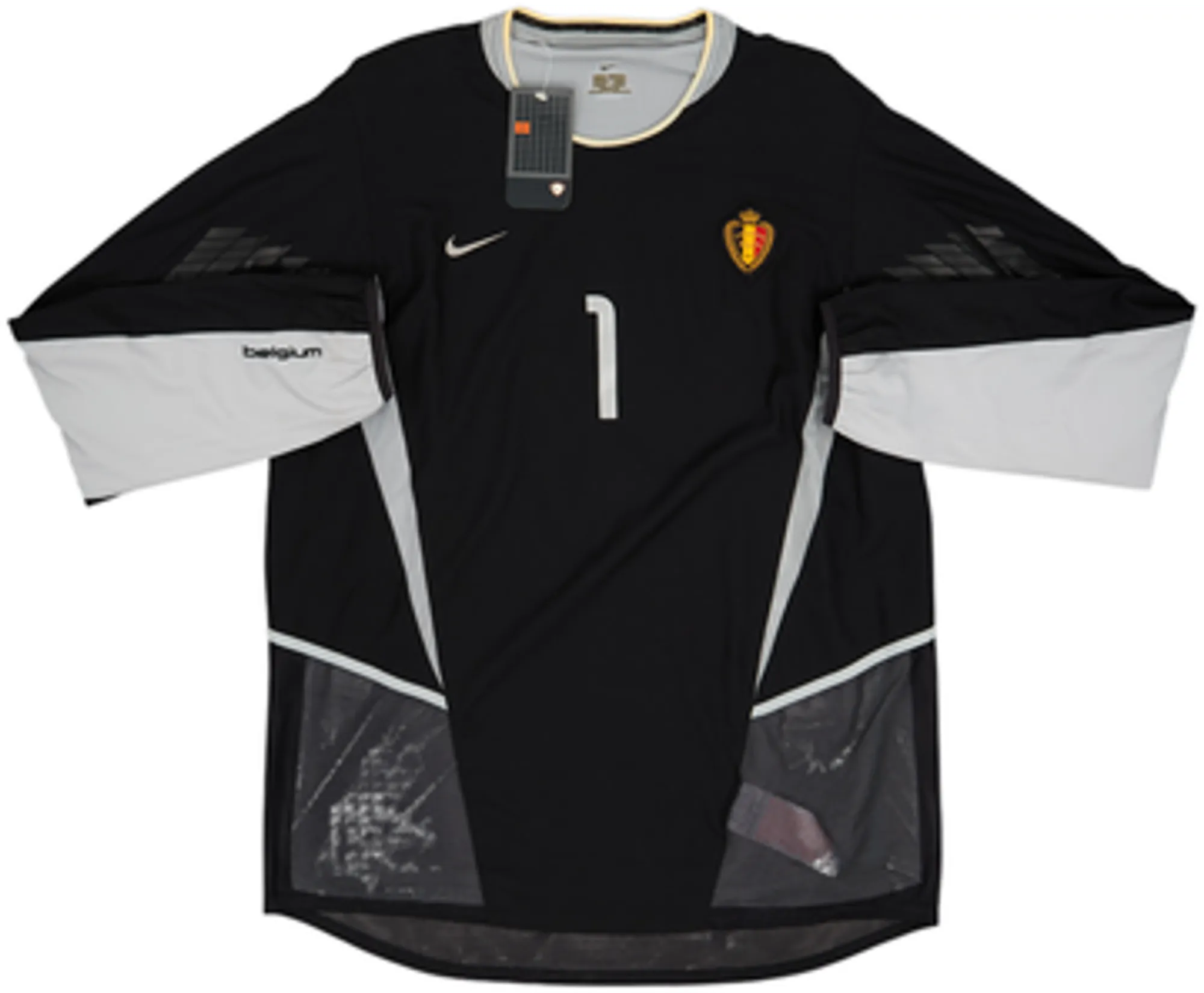 2002-04 Belgium Player Issue GK Shirt De Vlieger #1 (XL)