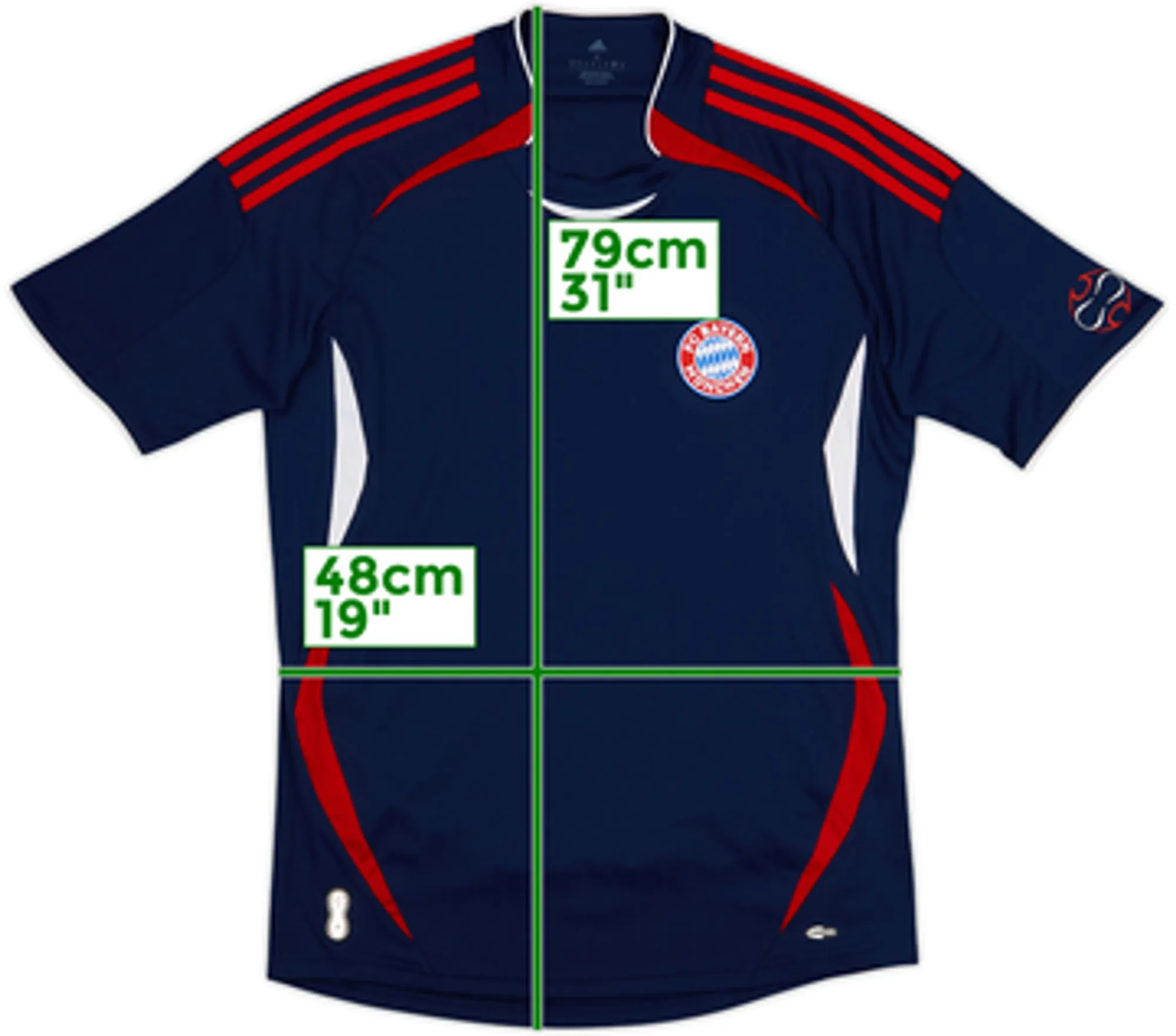 2021-22 Bayern Munich adidas Teamgeist Training Shirt - 9/10 - (S)