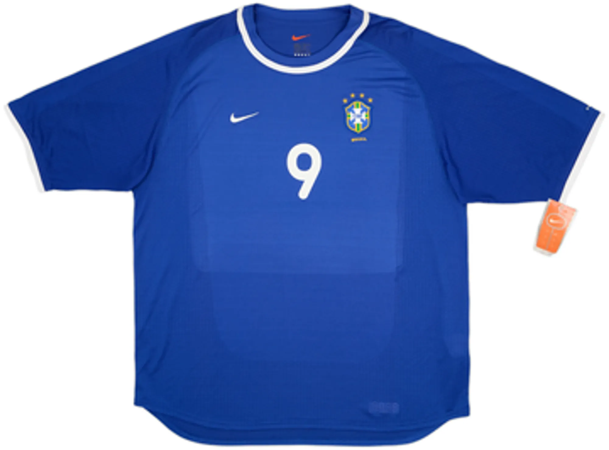 2000-02 Brazil Away Shirt Ronaldo #9 (S)