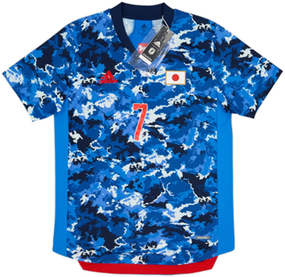 2020-21 Japan Authentic Home Shirt Kubo #7 (XXL