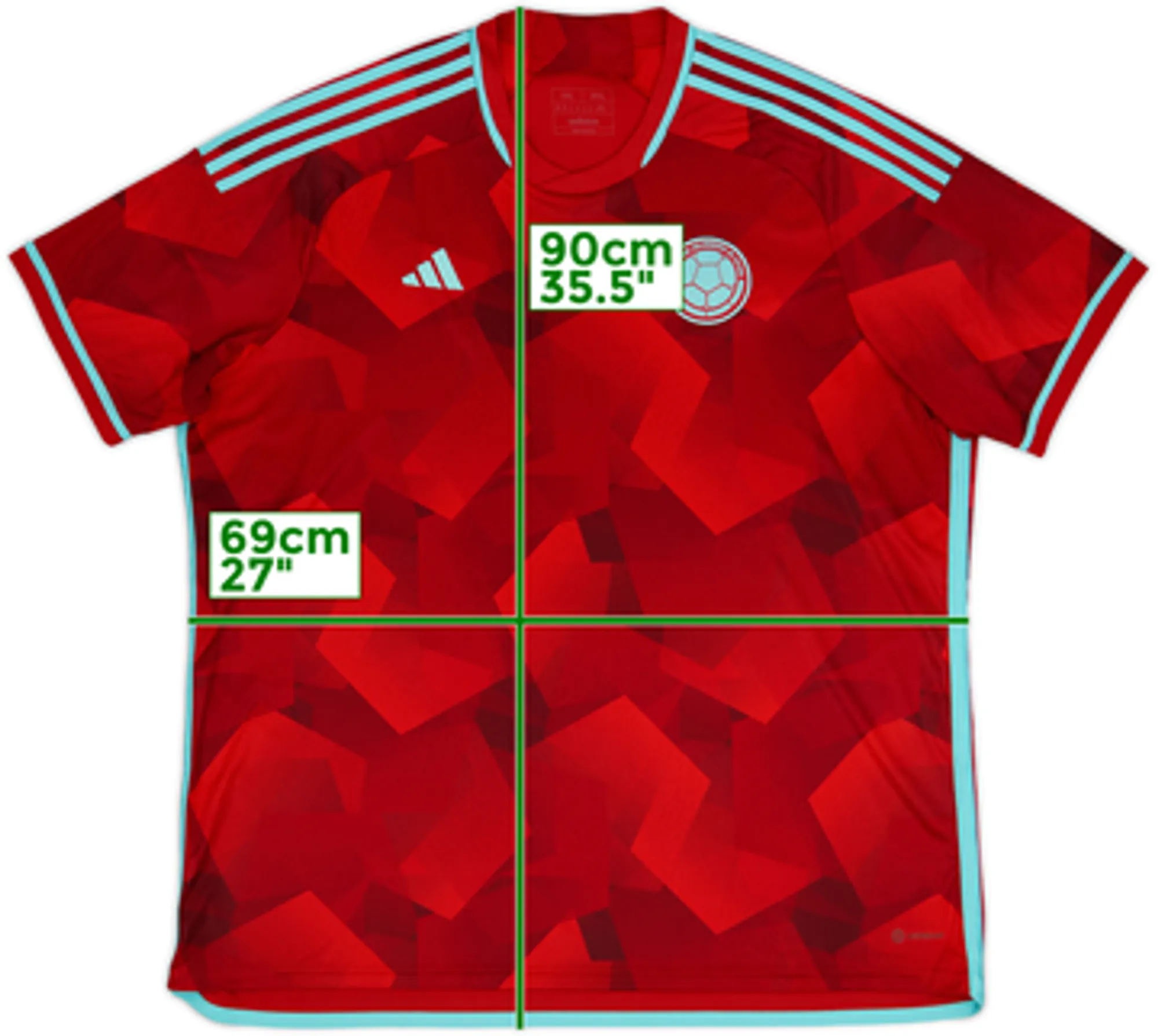 2022-24 Colombia Away Shirt - 10/10 - (3XL)