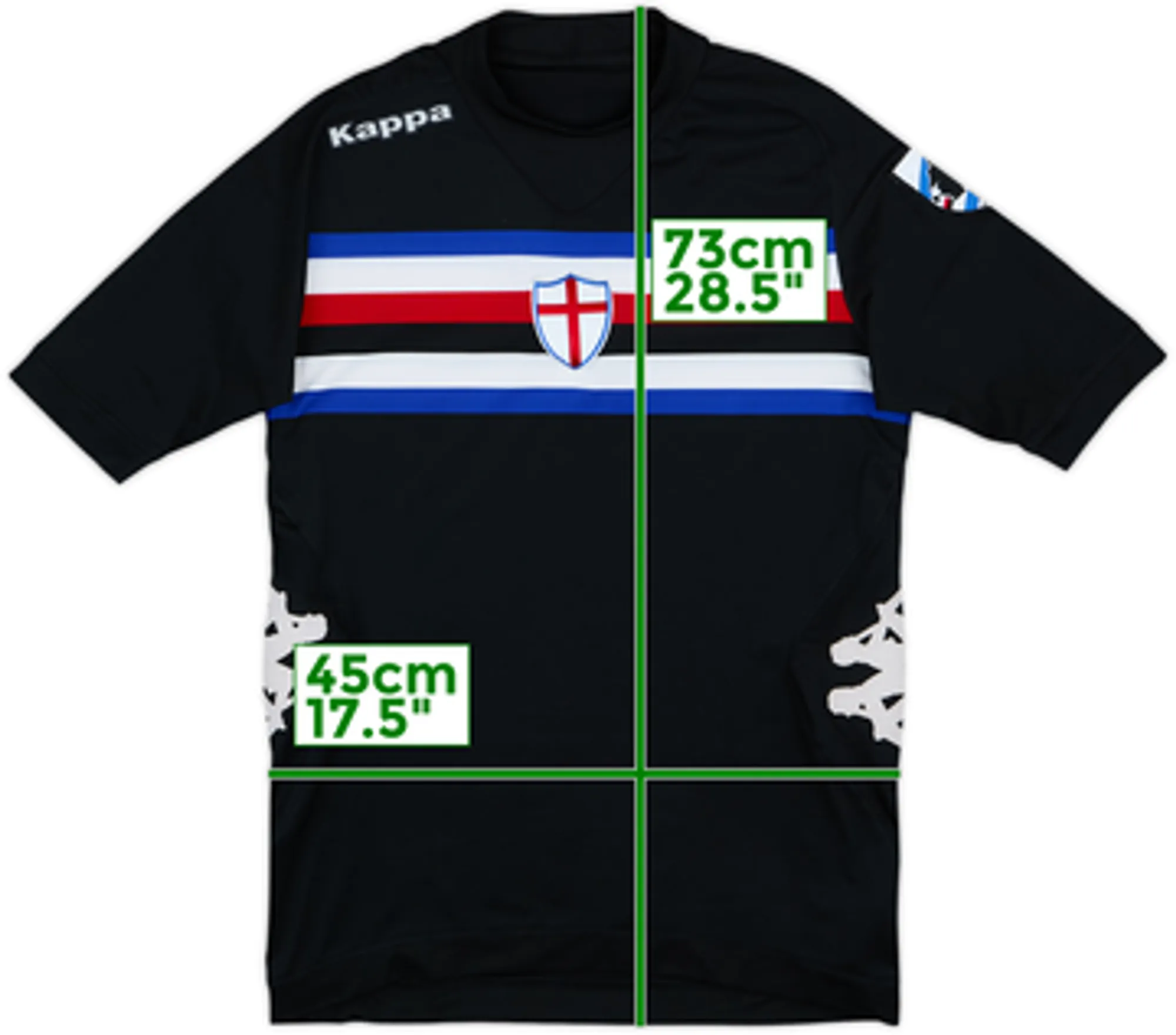 2012-13 Sampdoria Third Shirt - 8/10 - (M)