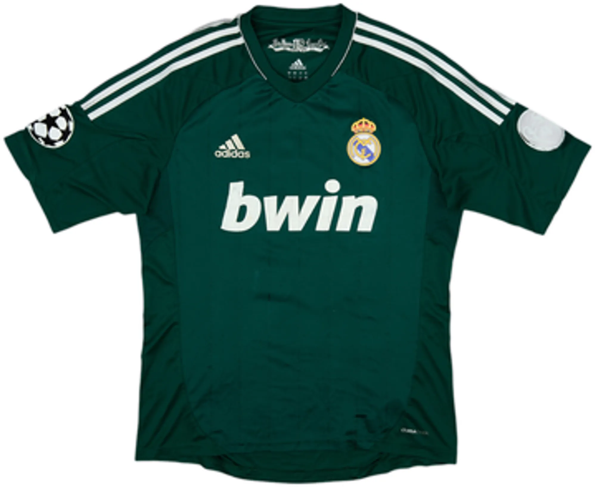 2012-13 Real Madrid CL Third Shirt Varane #2 - 4/10 - (M)