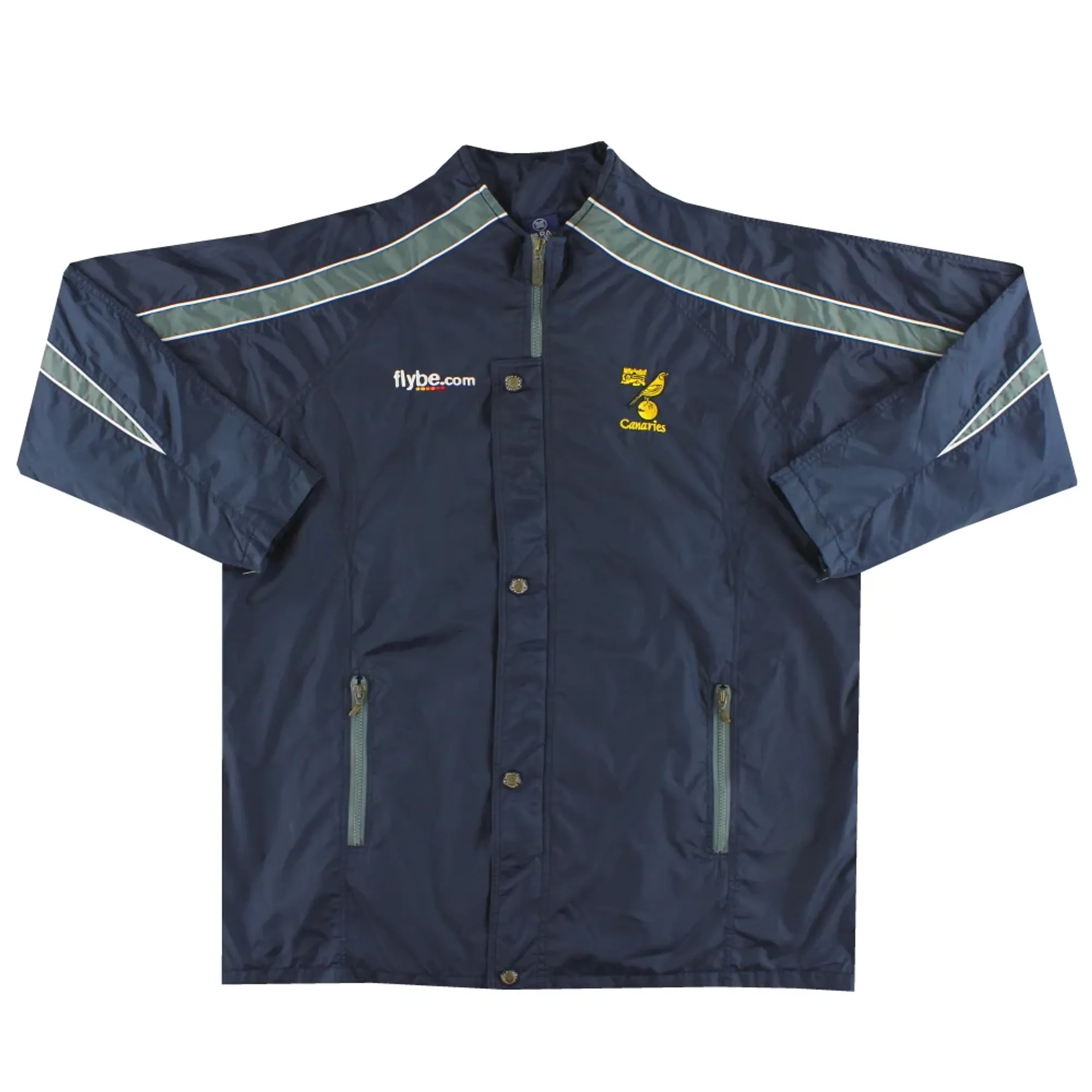 2006-08 Norwich Xara Jacket XL - Norwich City / Excellent 