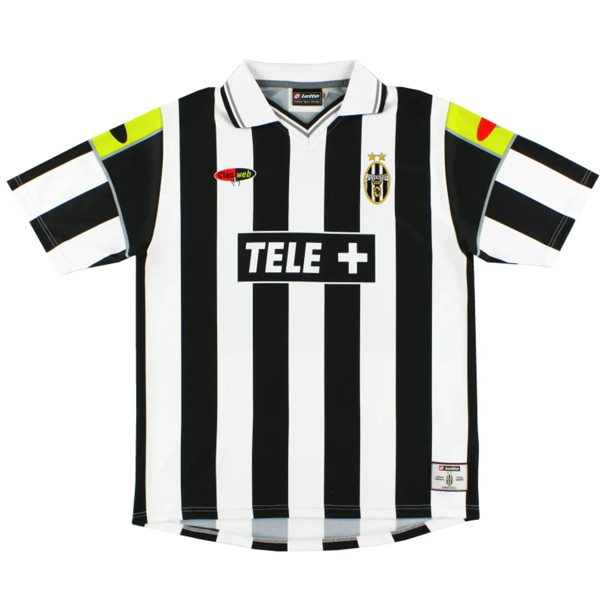 2000-01 Juventus Lotto Home Shirt L - Juventus / Excellent 