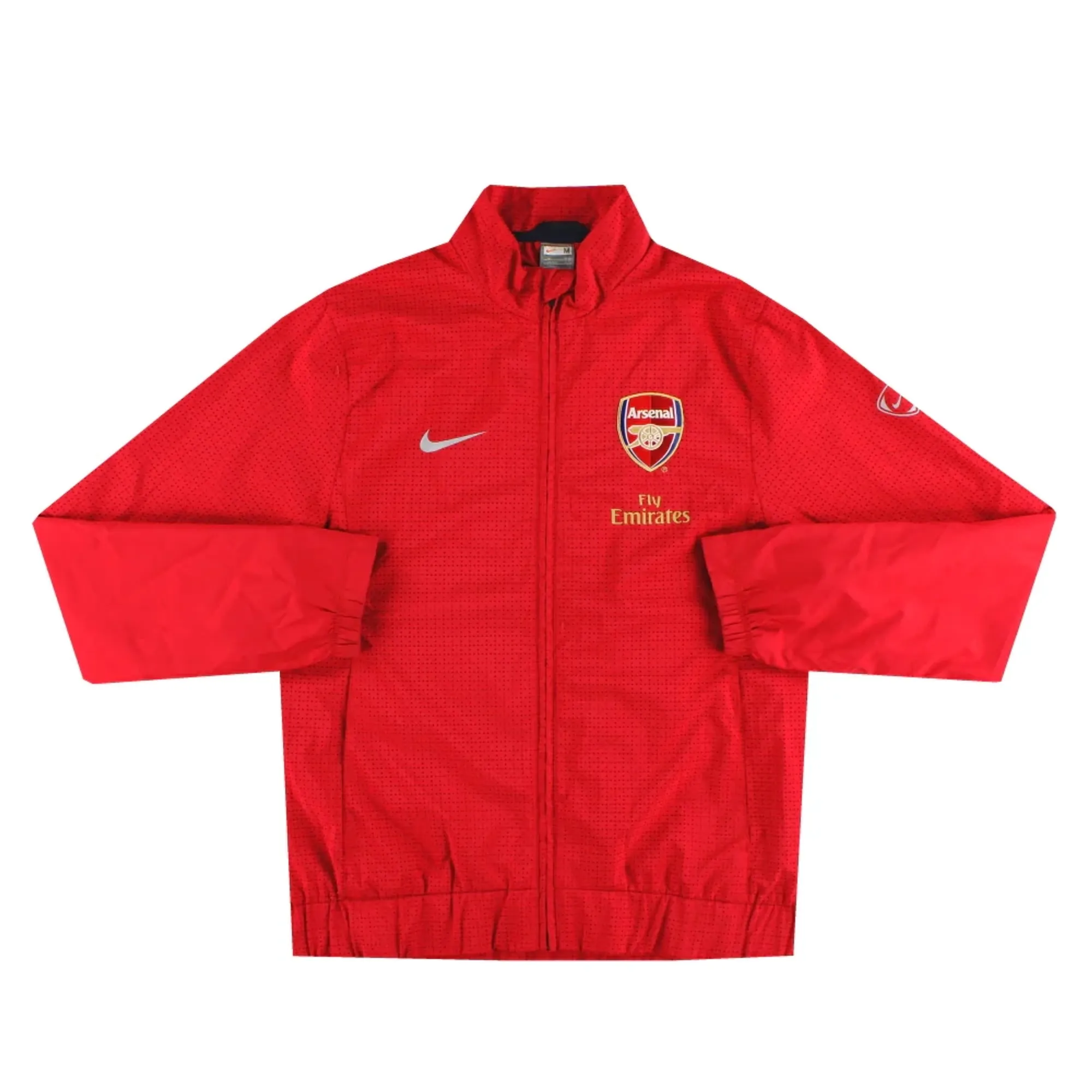2009-10 Arsenal Nike Track Jacket M - Arsenal / Excellent 