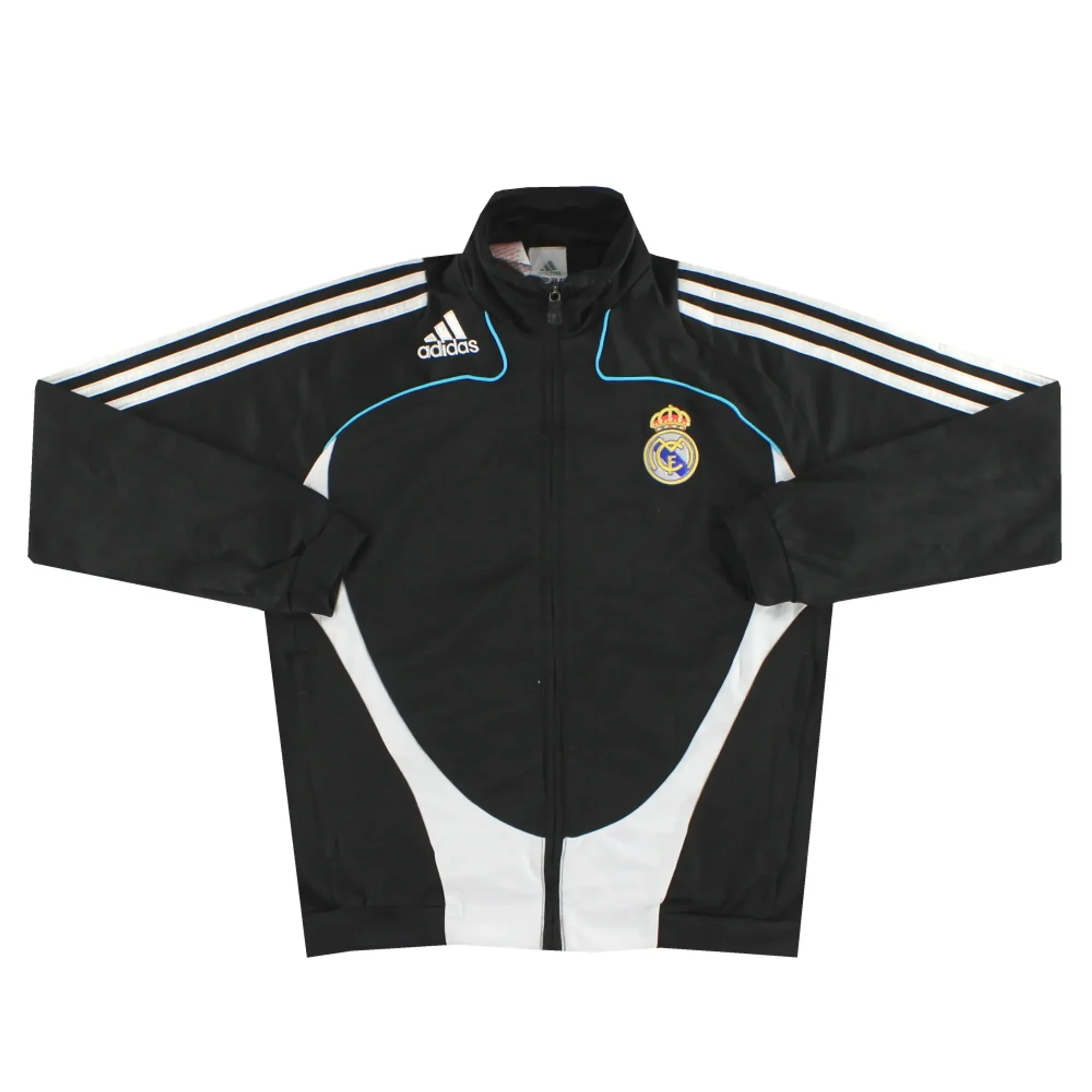 2008-09 Real Madrid adidas Track Jacket L.Boys - Real Madrid / Excellent 