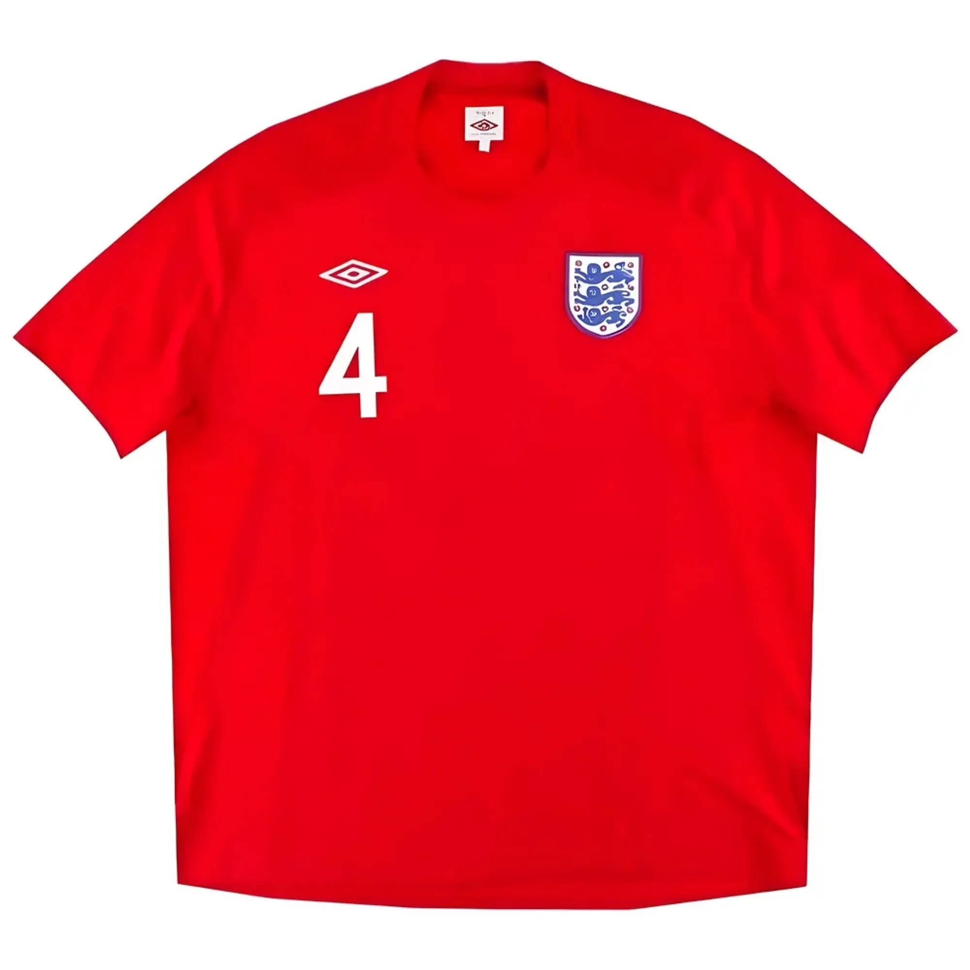 England 2010-11 Away Shirt (Gerrard #4) ((Excellent) XL)