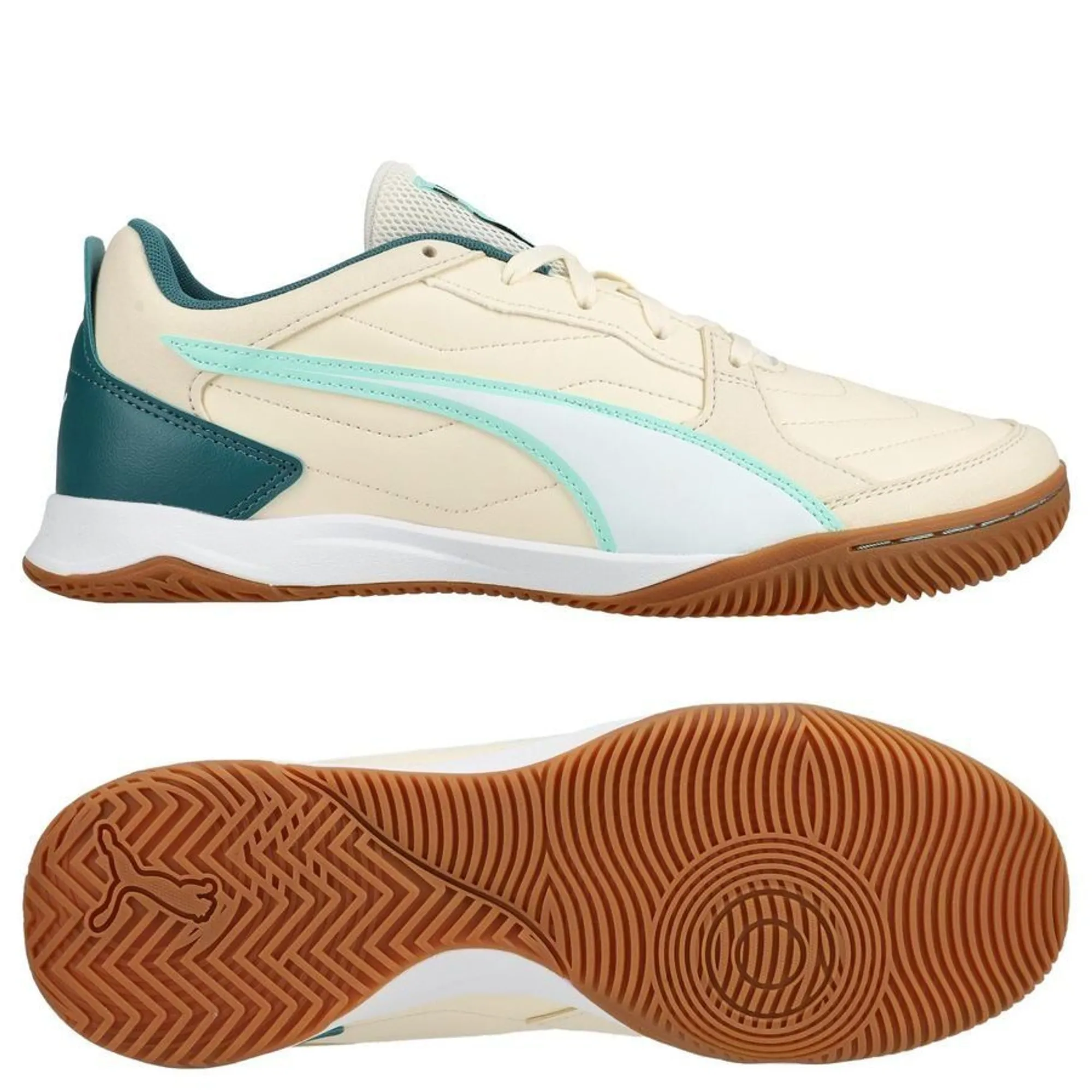 Puma Pressing Iv It - Sugared Almond/Emerald Ice/Puma Black - ['White', 'Green']