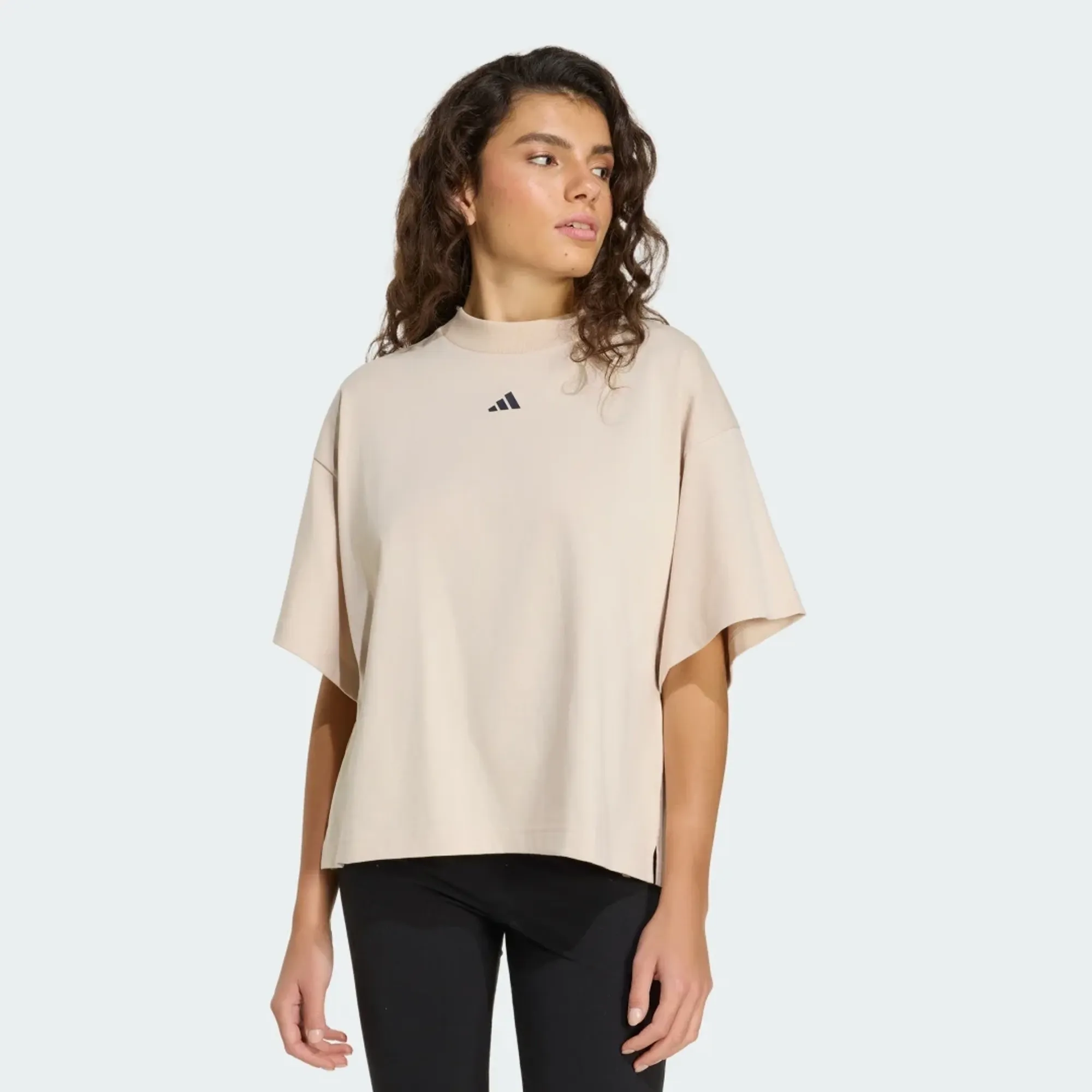 adidas 3-Stripes Studio T-Shirt