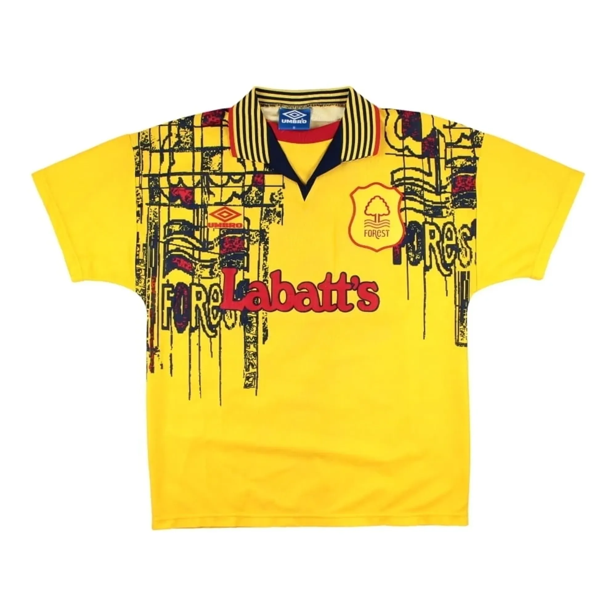 Nottingham Forest 1995-96 Away Shirt - Silenzi #15 ((Excellent) M)