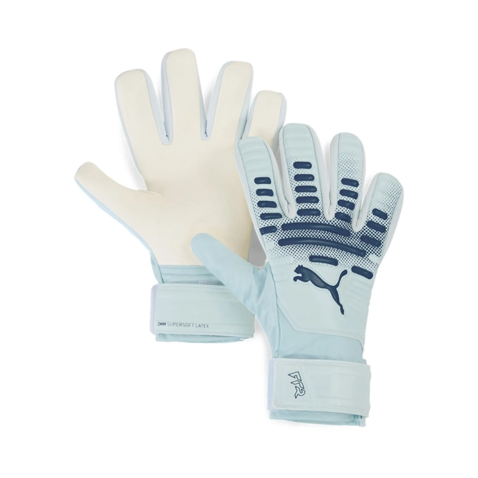 PUMA FUTURE Play NC Goalkeeper Gloves Youth in Blue | Size 5