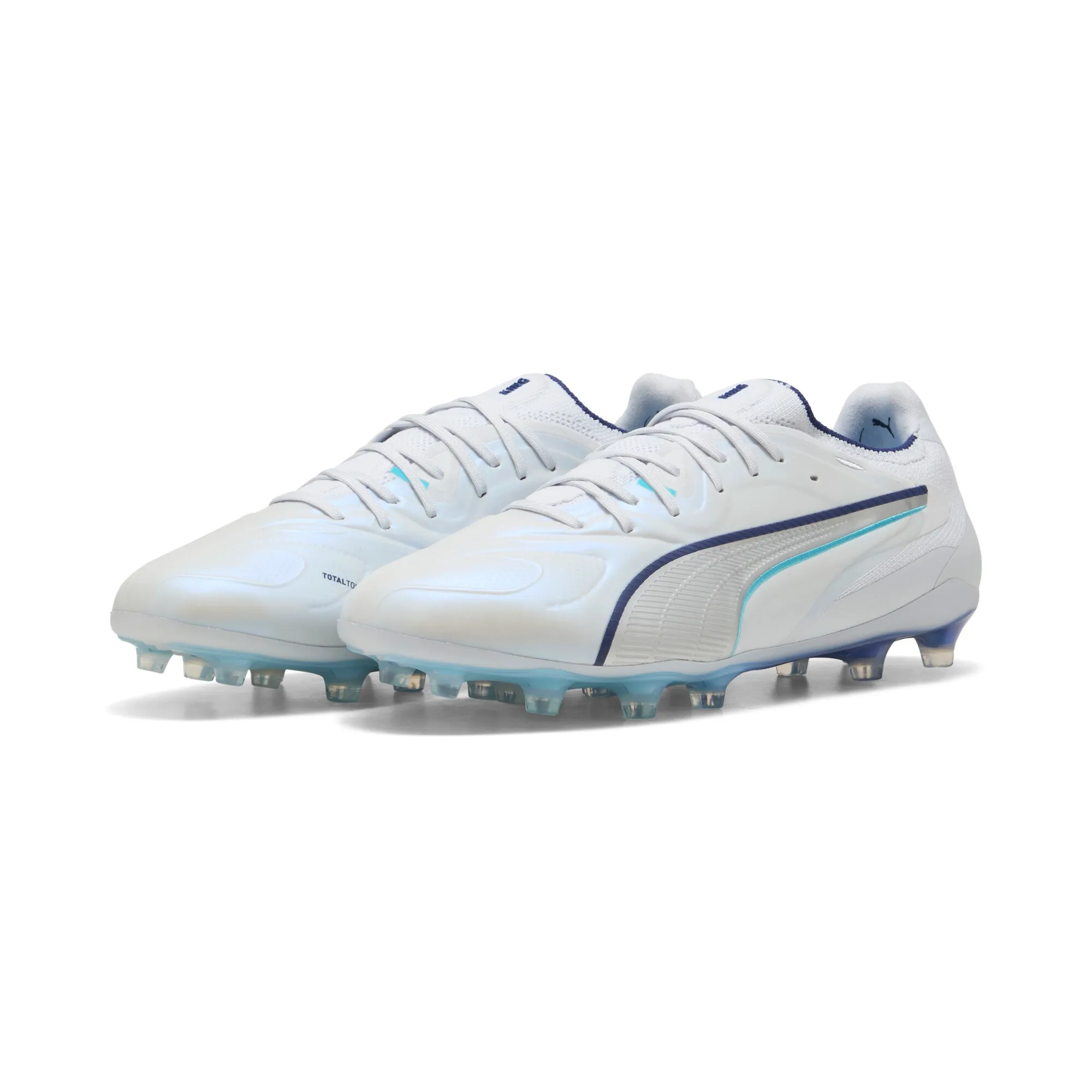 PUMA KING 2.0 ULTIMATE FG/AG Football Boots Women in Gray | Size 3