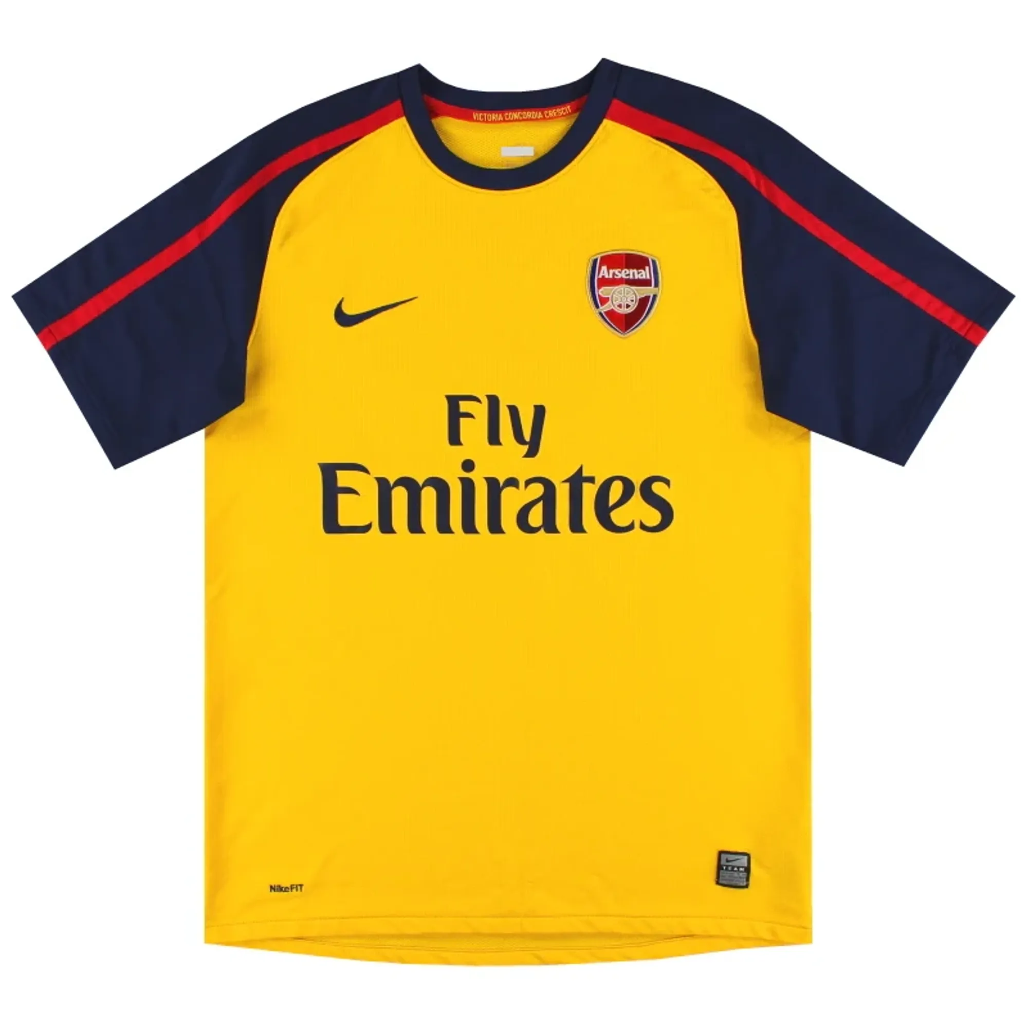 2008-09 Arsenal Nike Away Shirt M - Arsenal / Excellent 