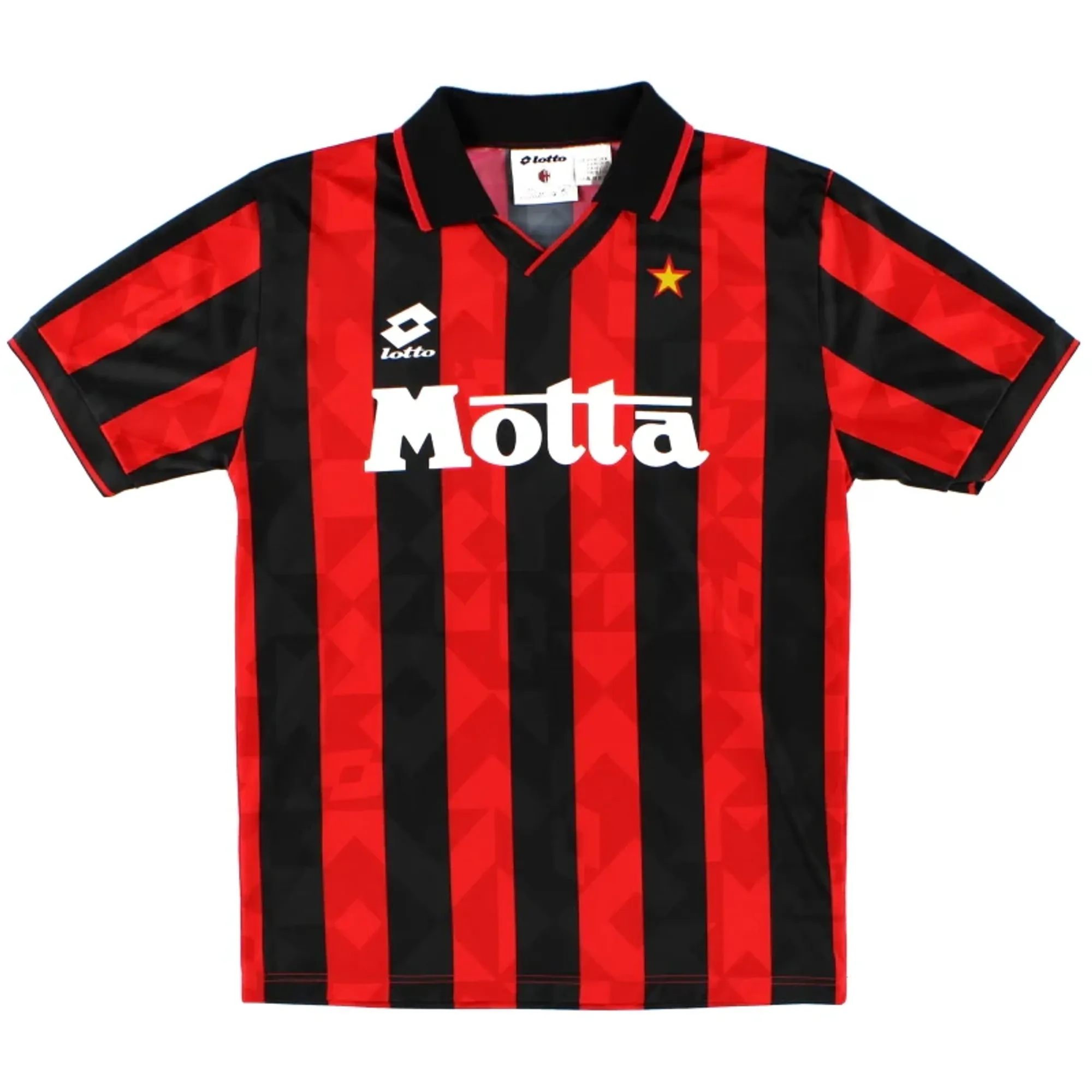 1993-94 AC Milan Lotto Home Shirt L - AC Milan / Very good 