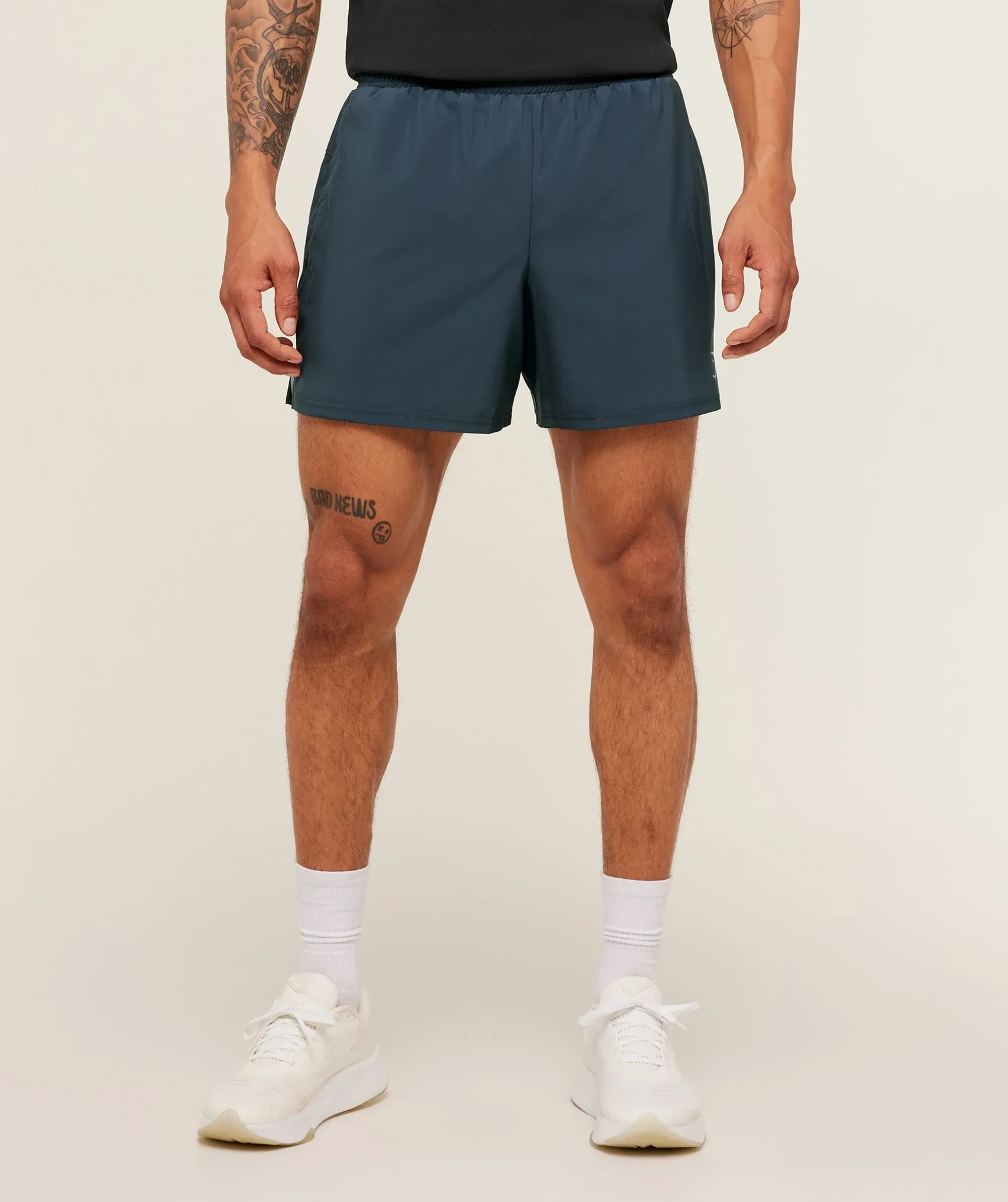 Gymshark Arrival Contrast Shorts -  Stealth Blue /  Flow Blue