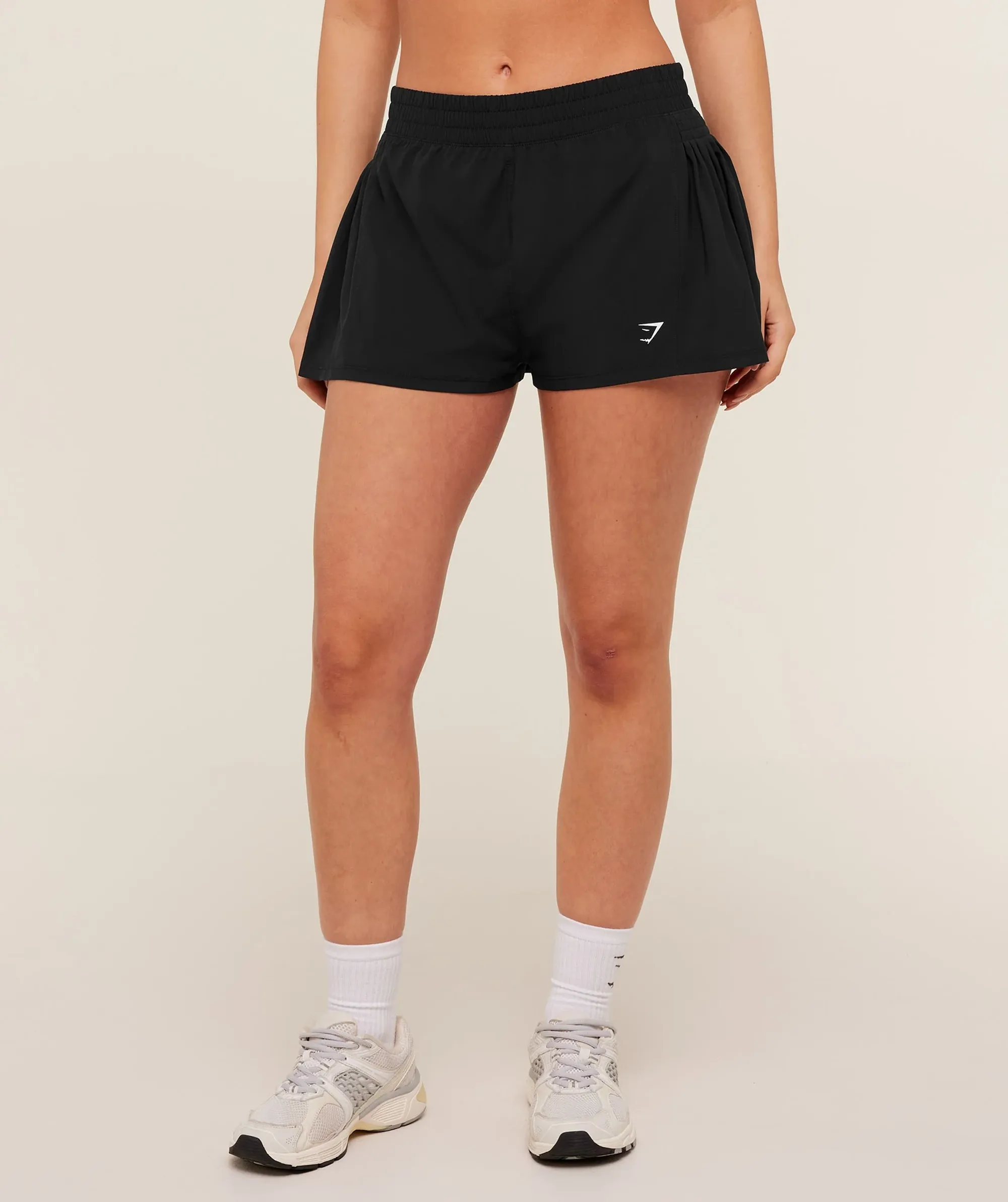 Gymshark Flutter Woven Shorts - GS Black