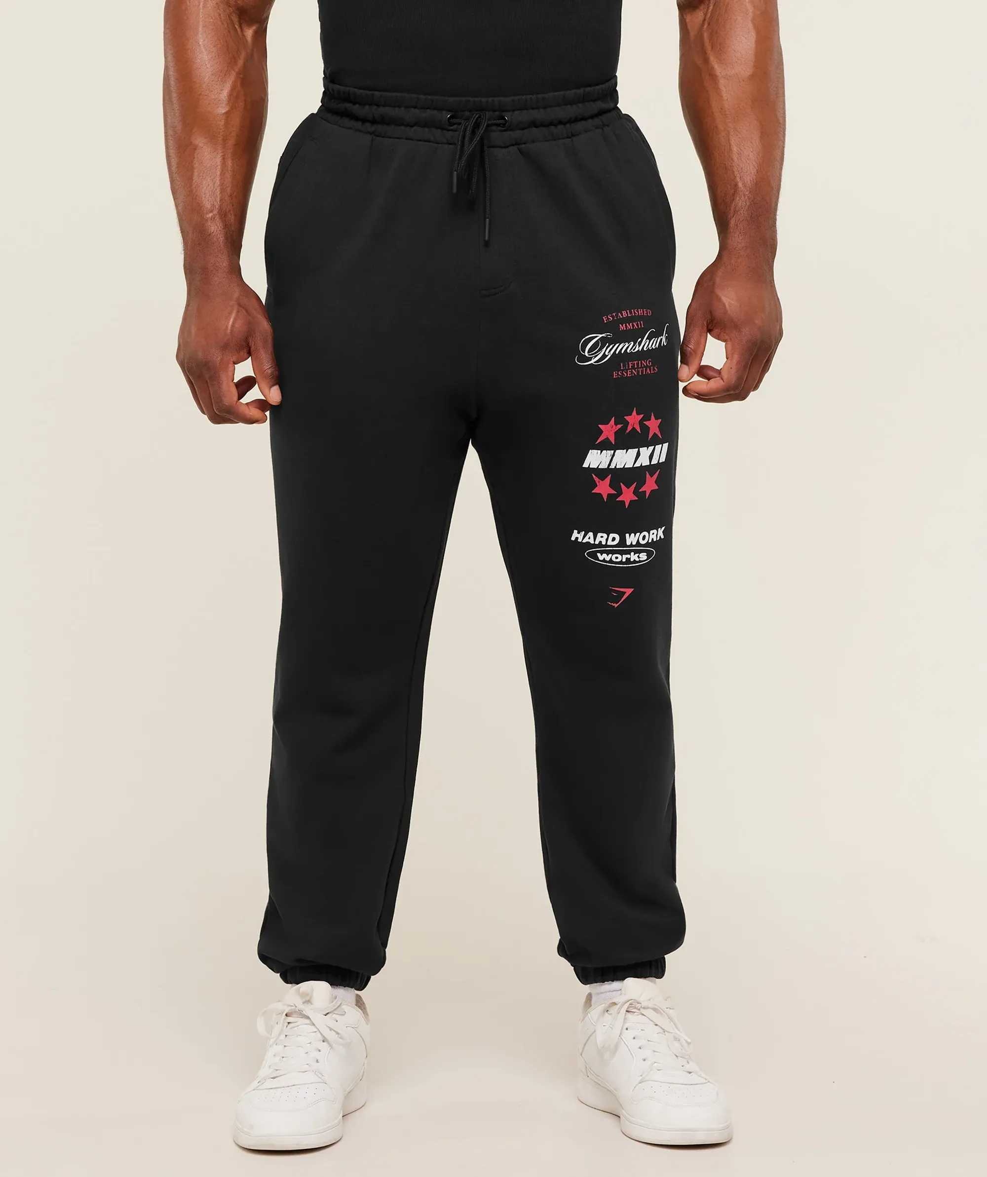 Gymshark Global Lifting Graphic Pant - GS Black