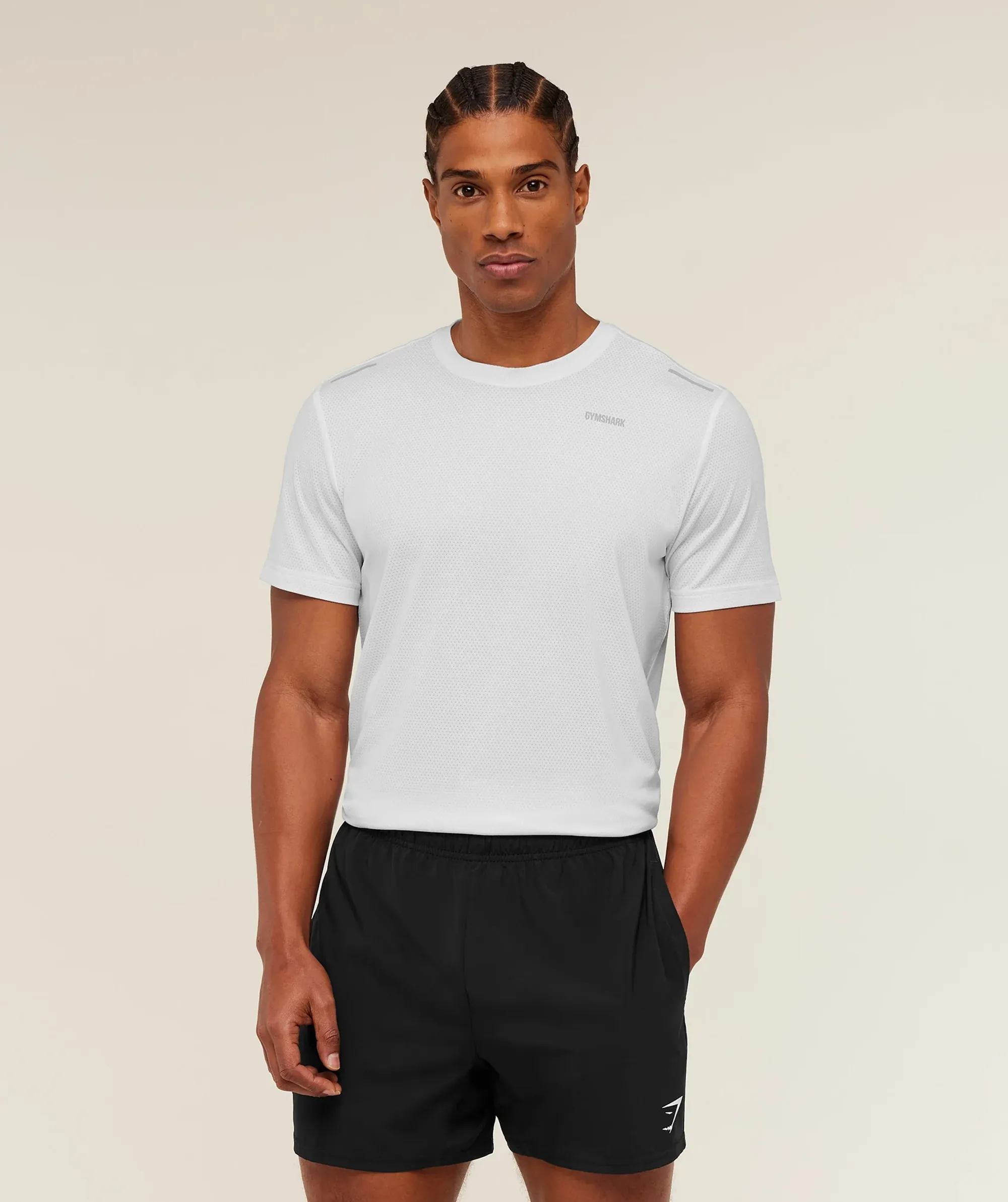 Gymshark Built For More T-Shirt - GS White