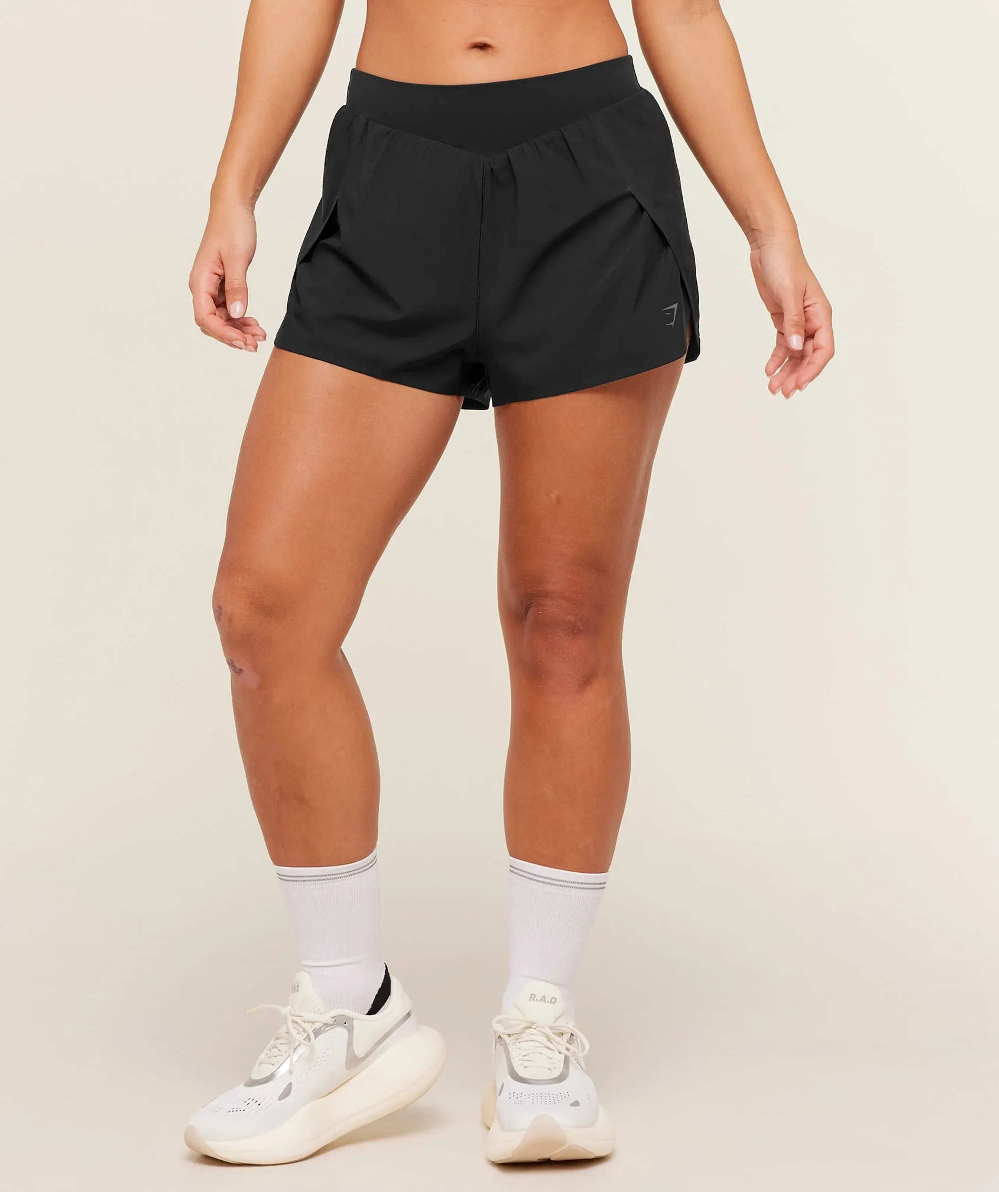 Gymshark Running Elite 4" Loose Fit Shorts - Black