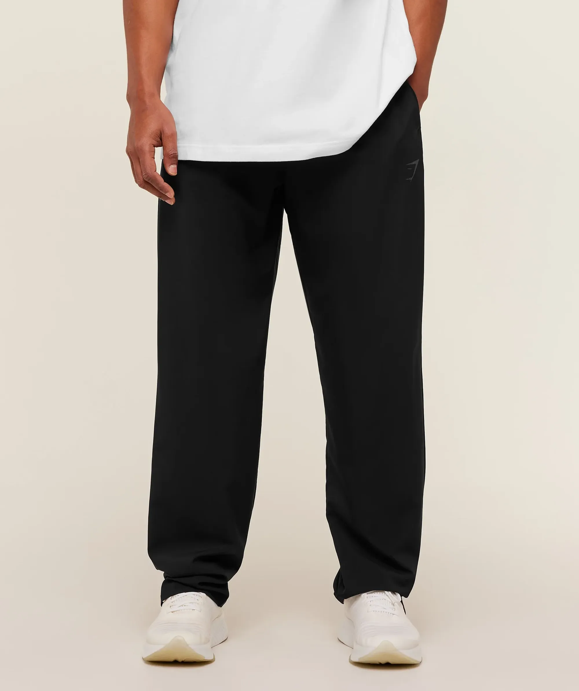 Gymshark Arrival Contrast Pants - Black/Onyx Grey