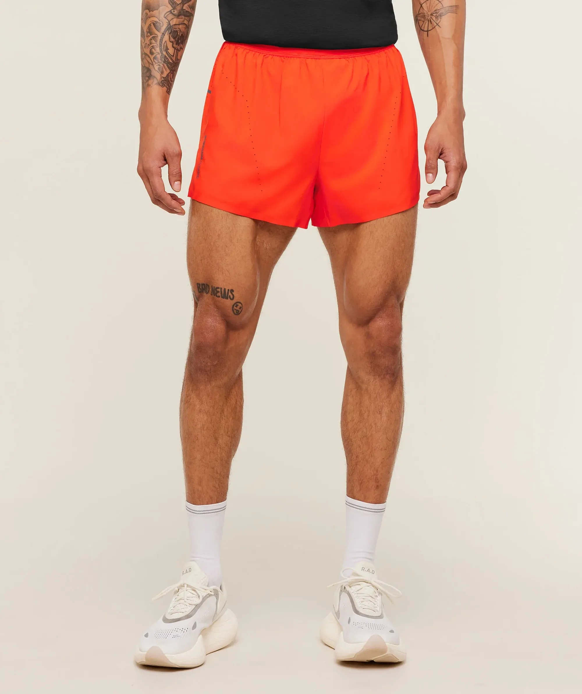 Gymshark Running Elite Race 5" Shorts - Electric Orange