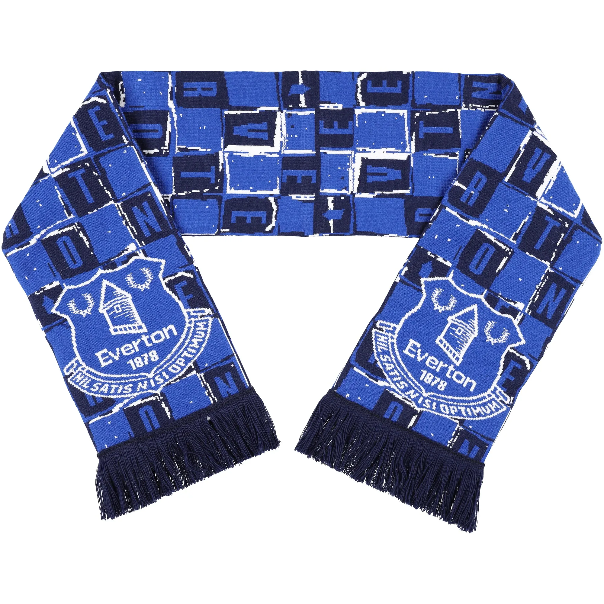 Everton Wordmark Scarf - Royal - Unisex