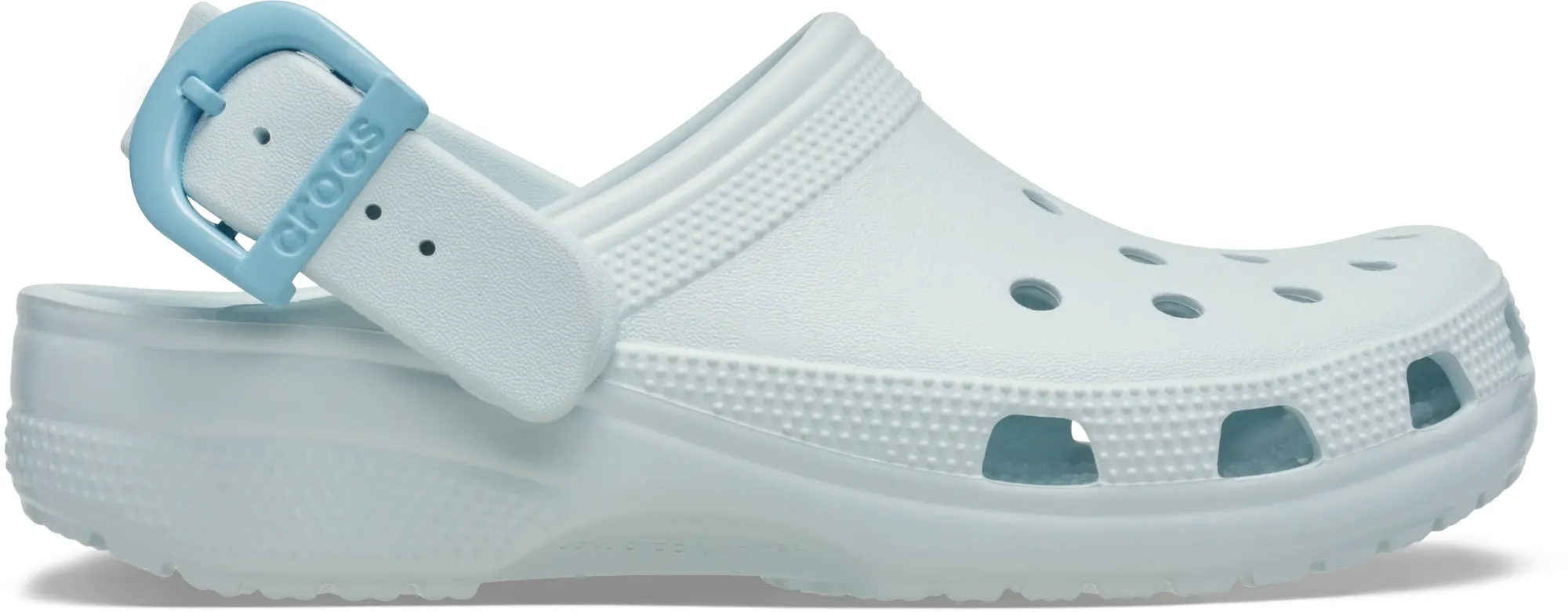 Crocs | Unisex | Classic Enamel Buckle | Clogs | Vapor Ice | W3/M2