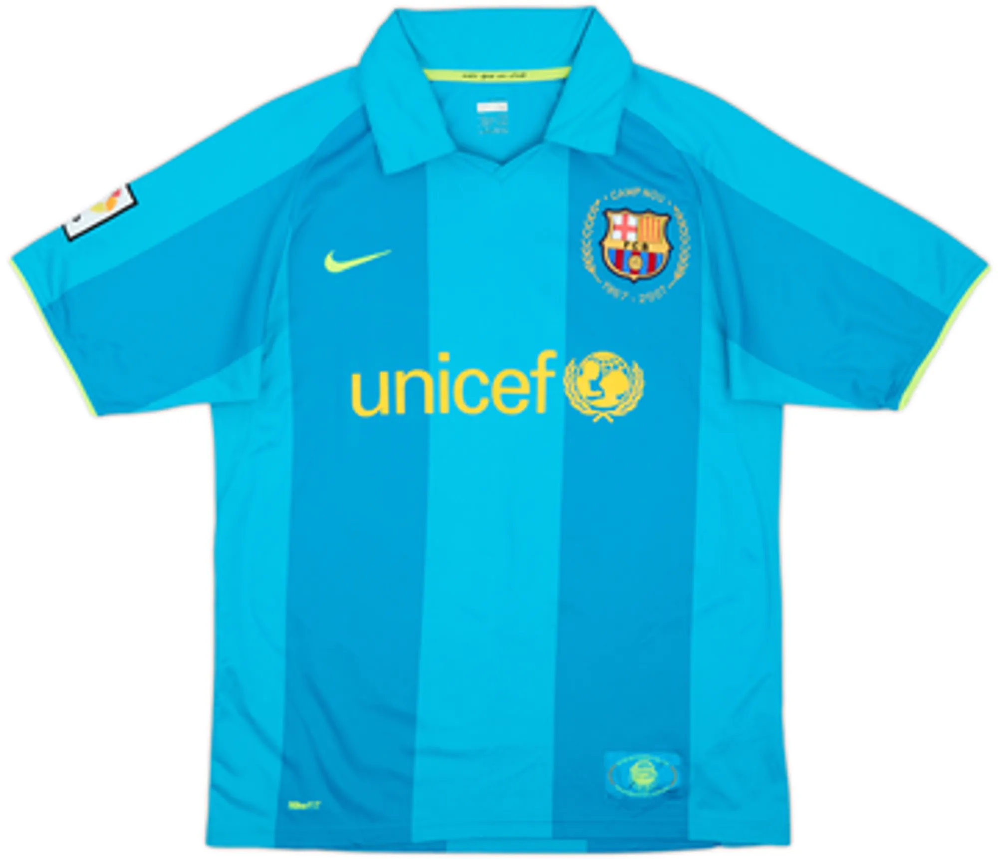 2007-09 Barcelona Away Shirt Messi #19 - 6/10 - (M)