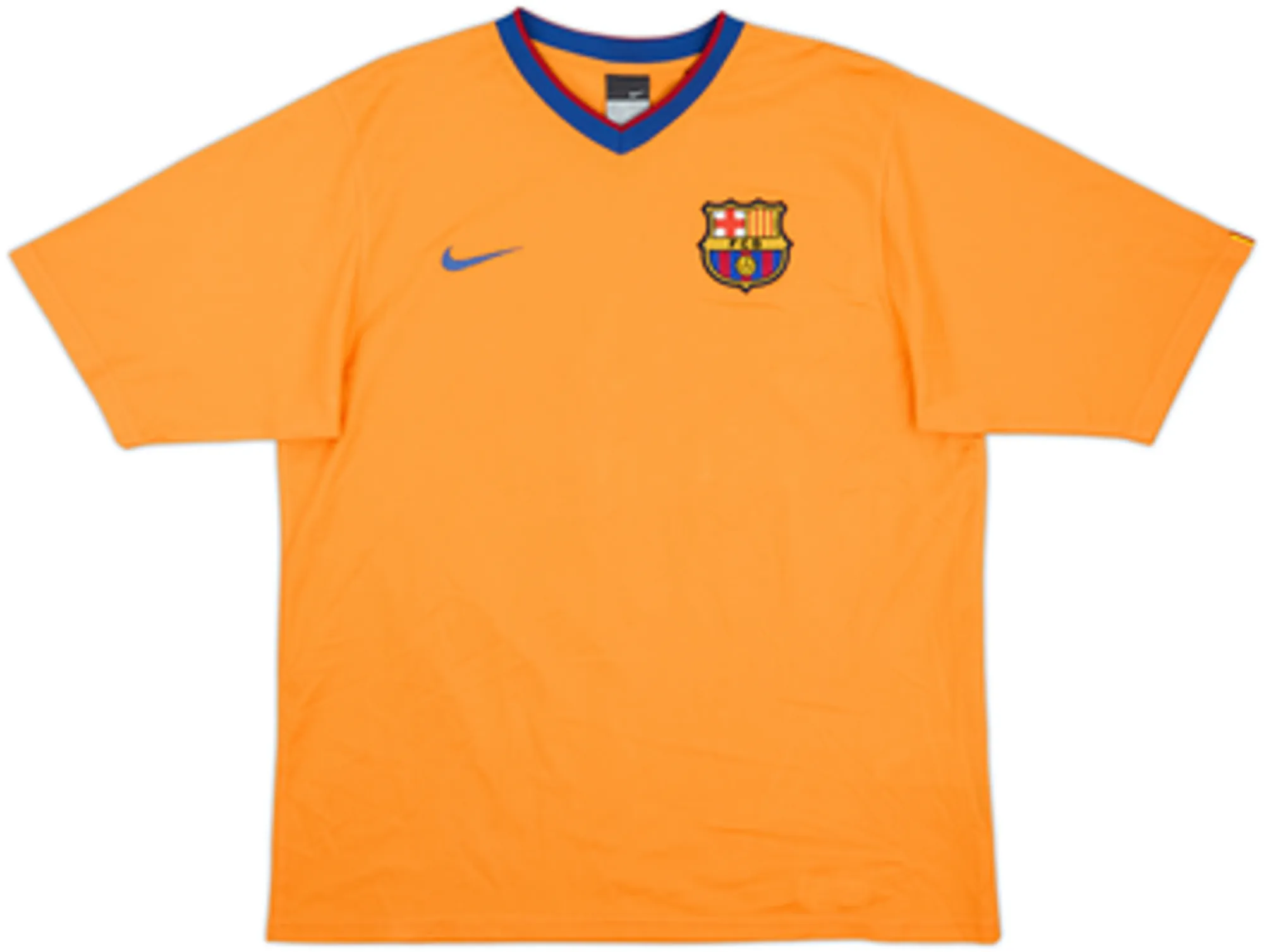 2006-08 Barcelona Basic Away Shirt Ronaldinho #10 - 10/10 - (L)